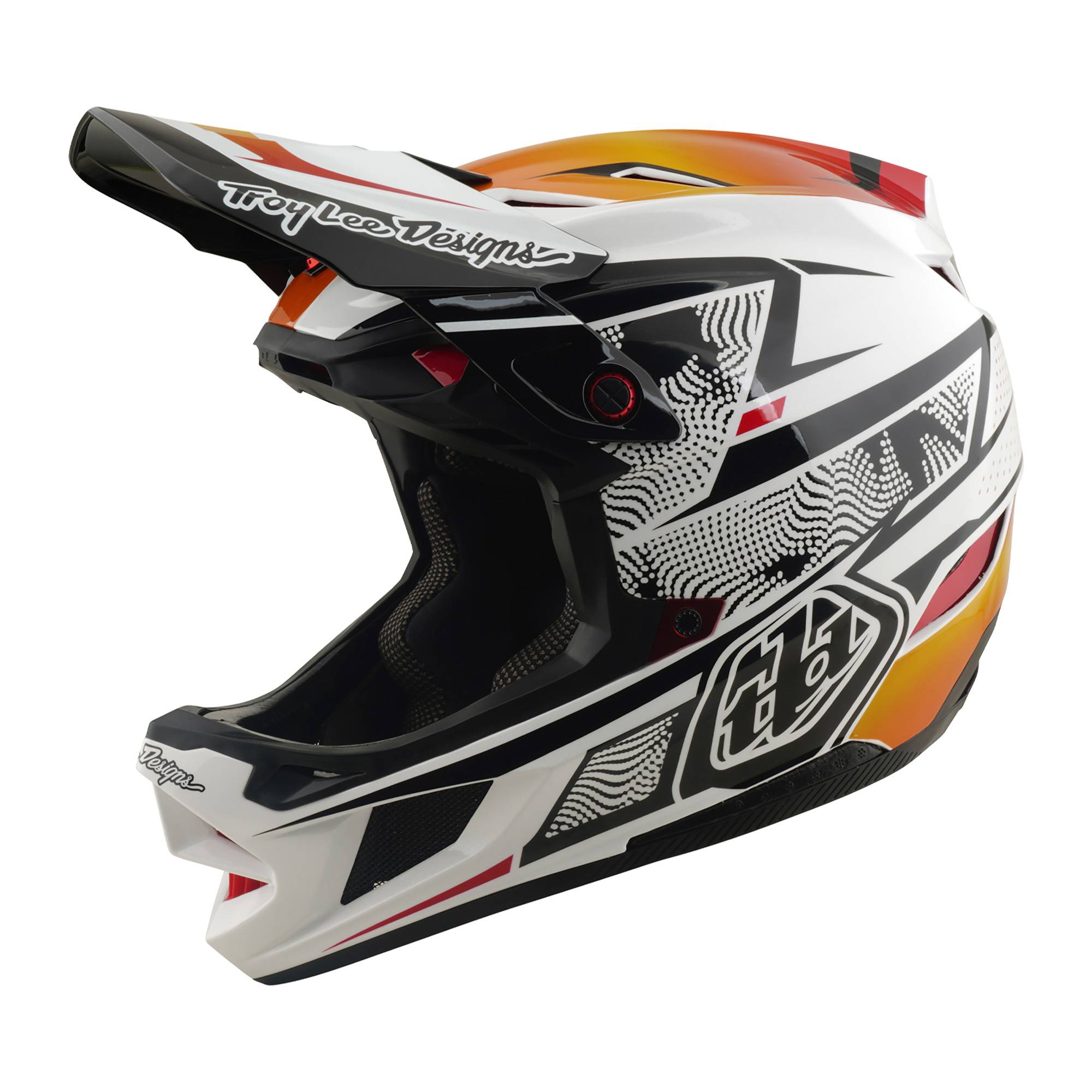 D4 Composite Helmet Lined Up - White / XS