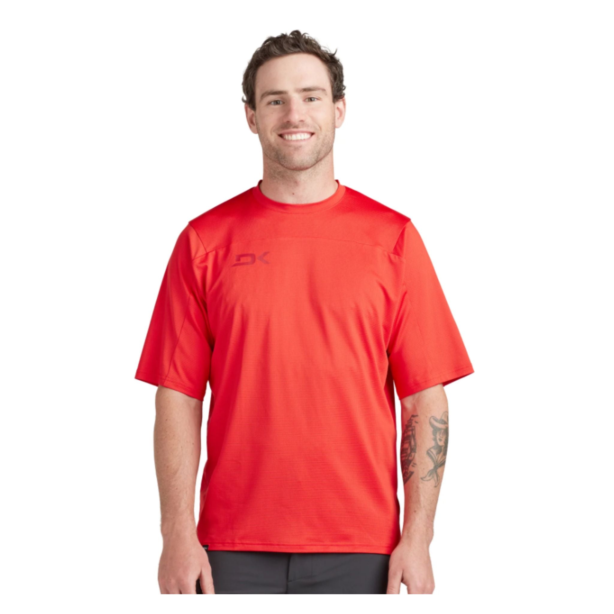 Dakine Syncline Short Sleeve Jersey Rippin Red / S