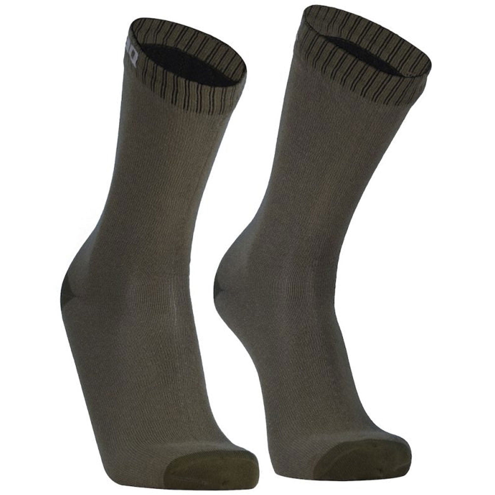 Dexshell Ultra Thin Crew Waterproof Socks Green / L