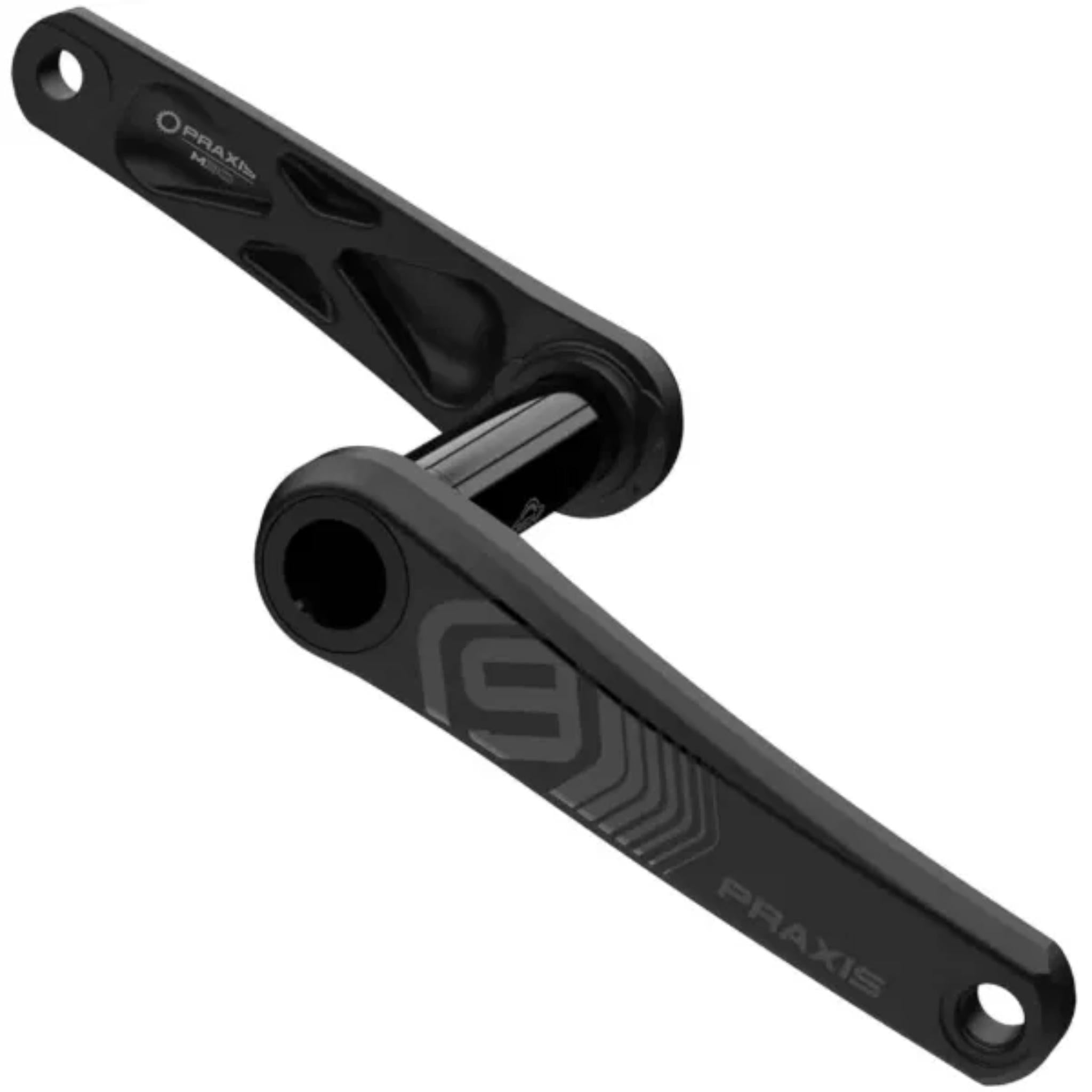 DH9 Crank Arms Black / 165mm