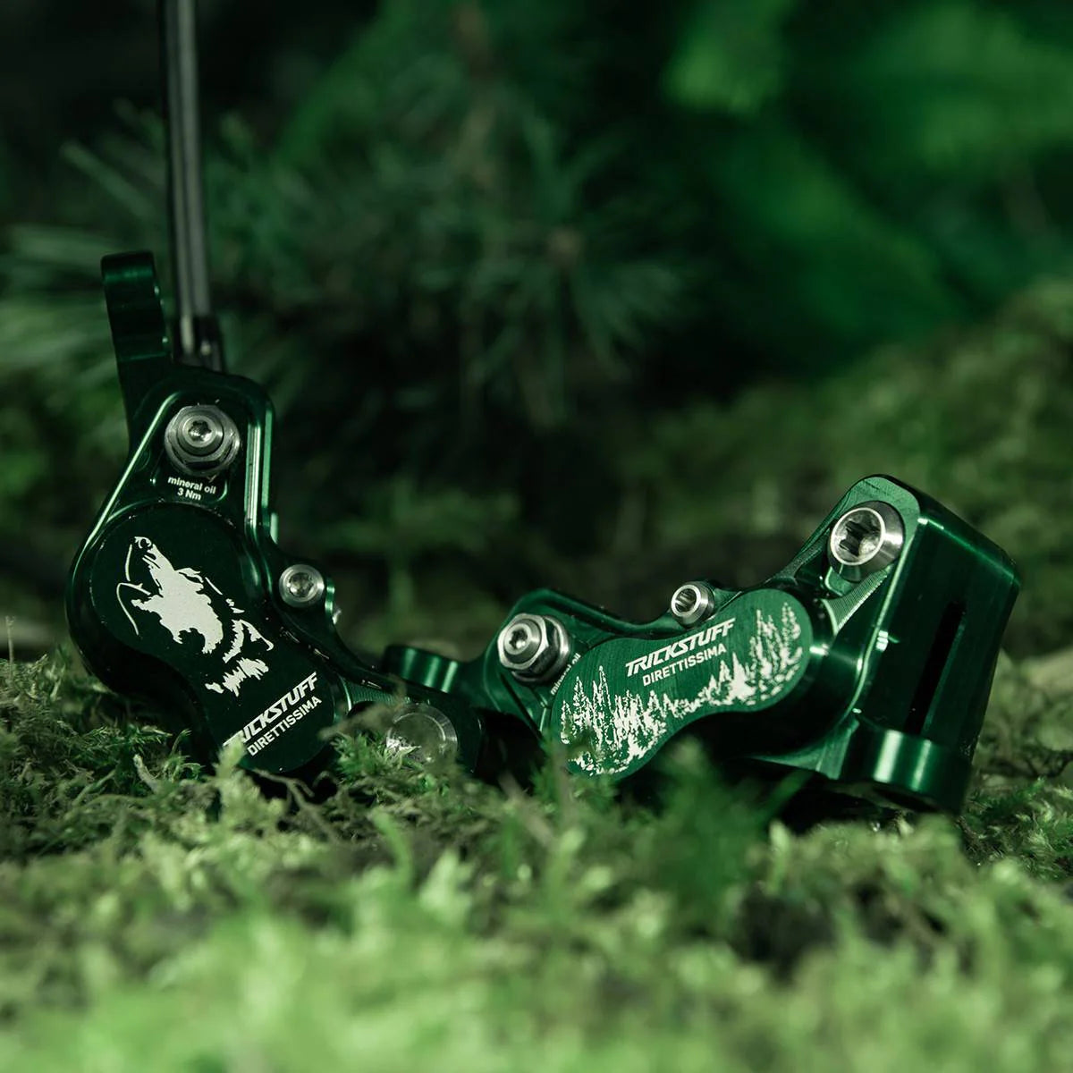 Direttissima Disc Brake Set - Forest Green Special Edition Green