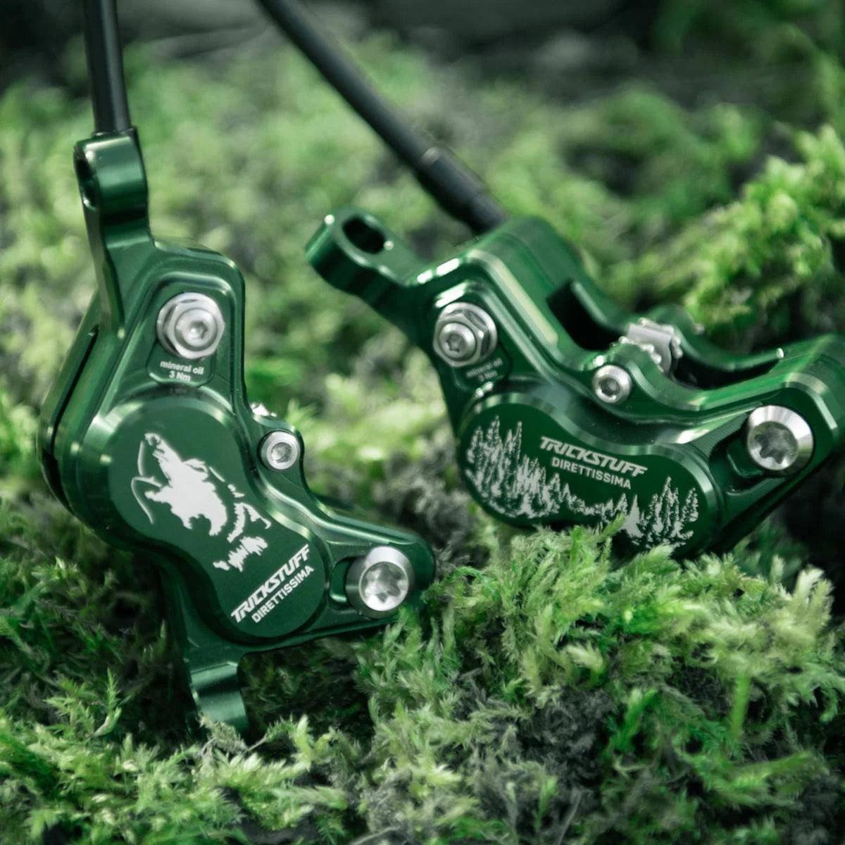 Direttissima Disc Brake Set - Forest Green Special Edition Green