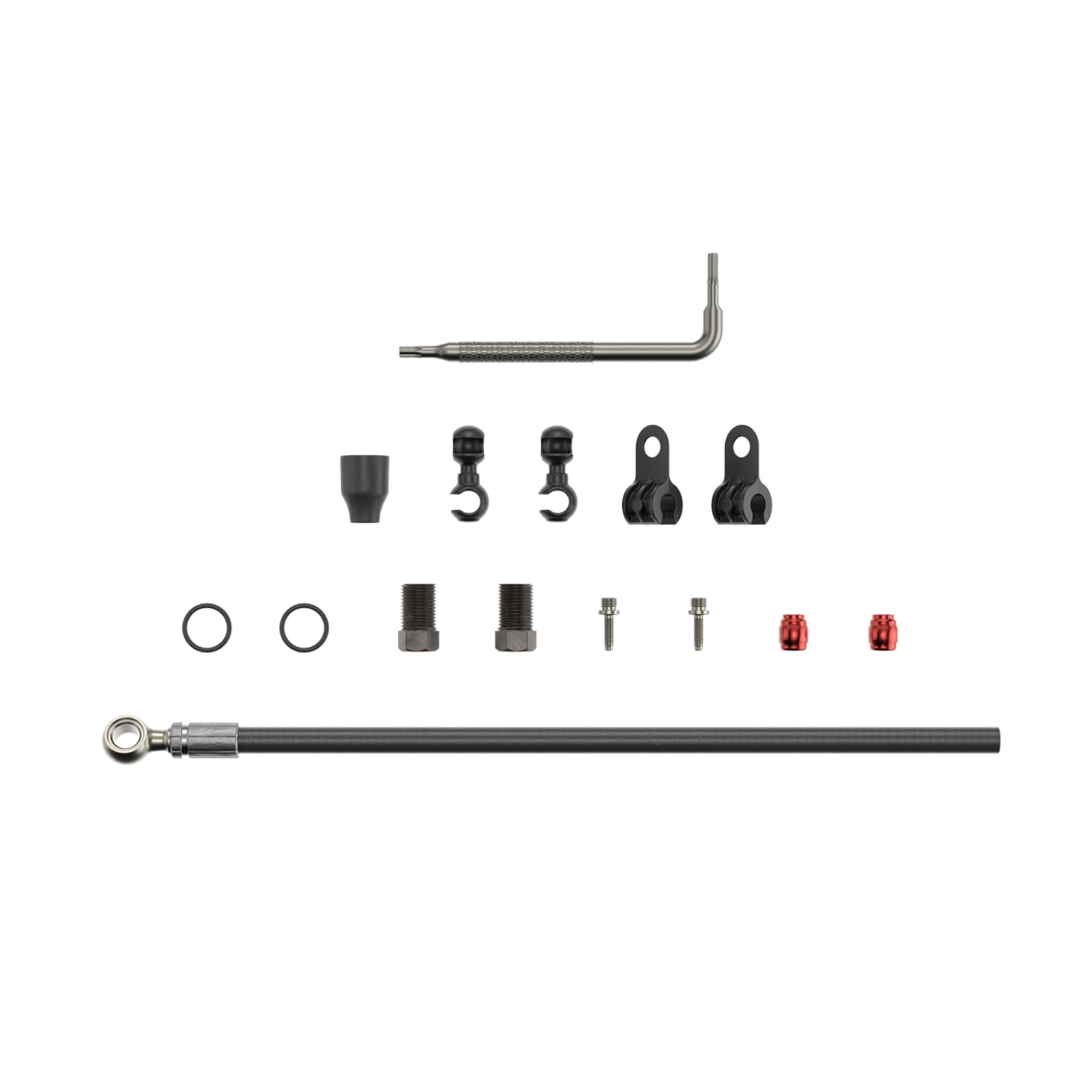 Disc Brake Hydraulic Hose Kit - Silver Banjo - 2000mm - Xx,Juicy5/7/,Guide R/Rs/Rsc/Ult (B1),Guide T(A1),G2 Rsc/Ult, Mavenult/Slv(A1)