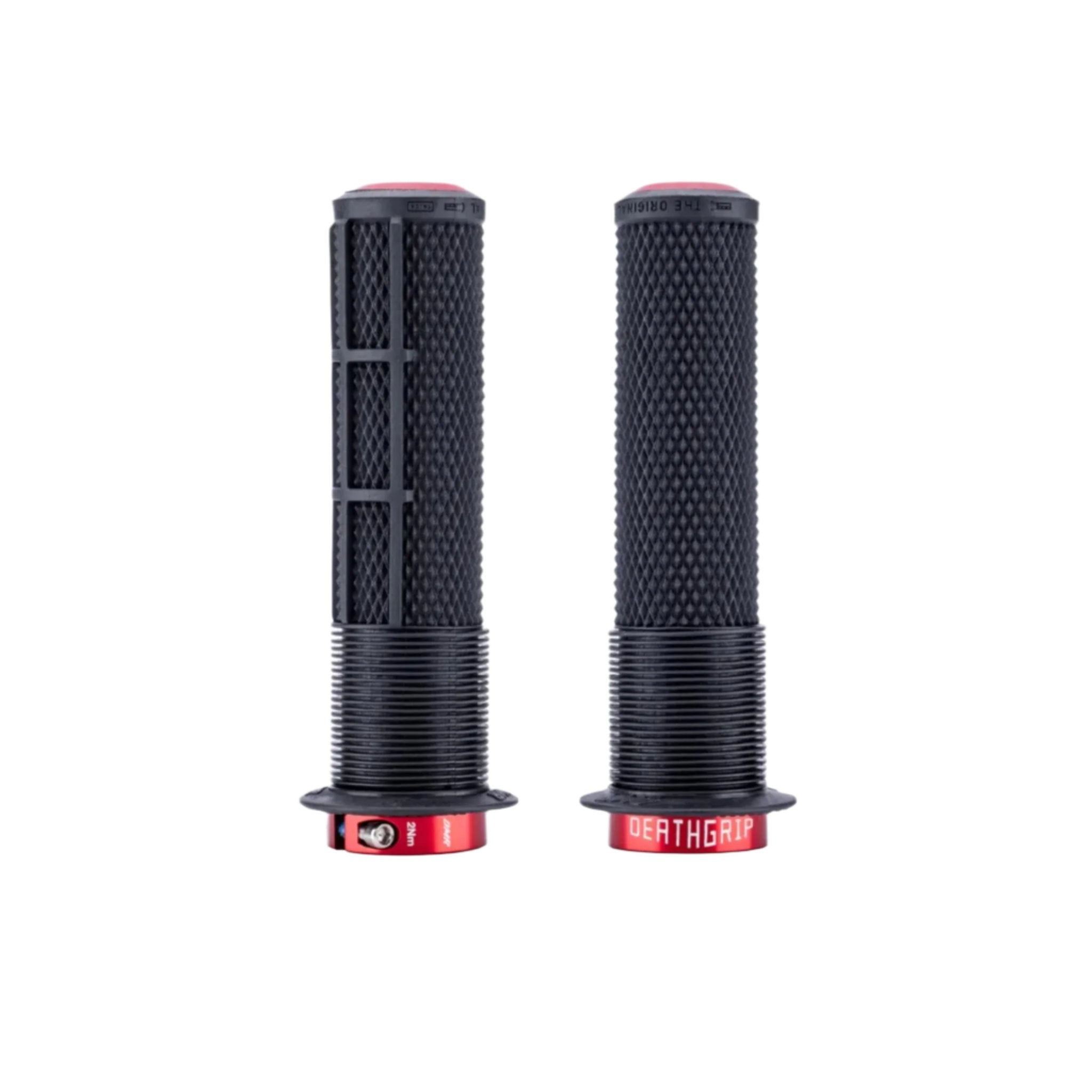 DMR DeathGrip 2 Race Lock-On Grips Black / Thick - Flanged