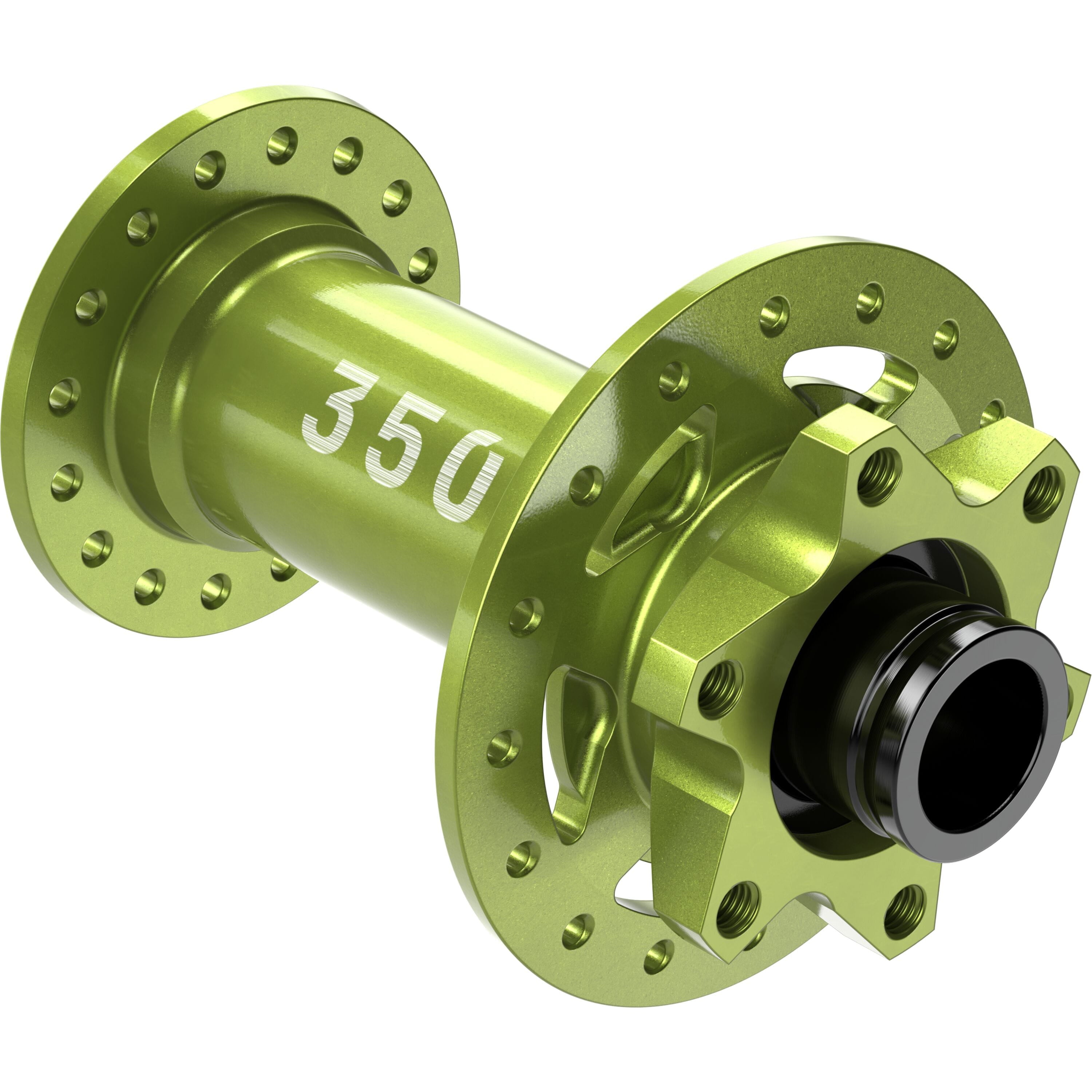 DT Swiss 350 DEG Front Hub Green / 110 x 15mm - 32H