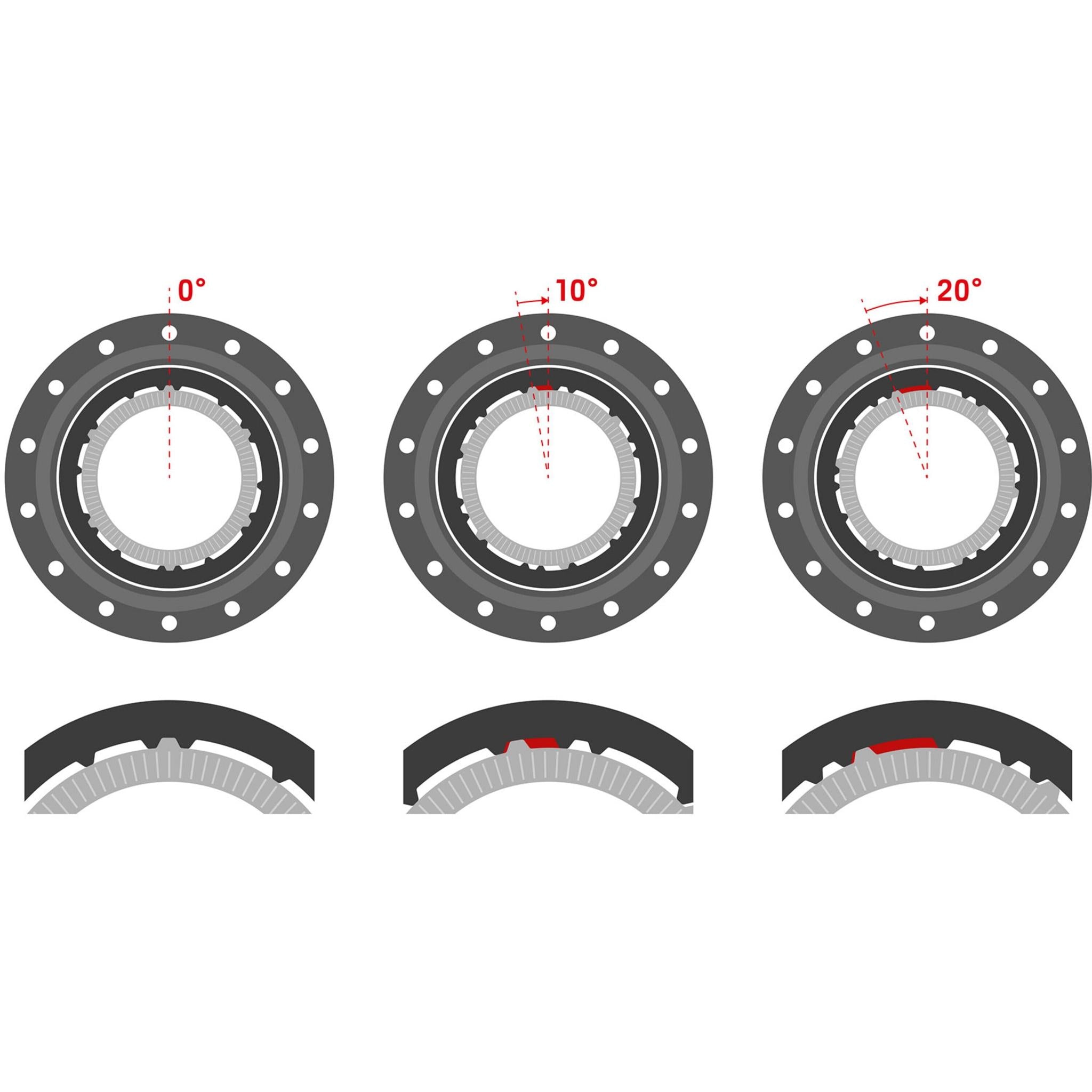 DT Swiss 90 Tooth DEG Degrees of Freedom Upgrade Kit for Ratchet DEG hubs