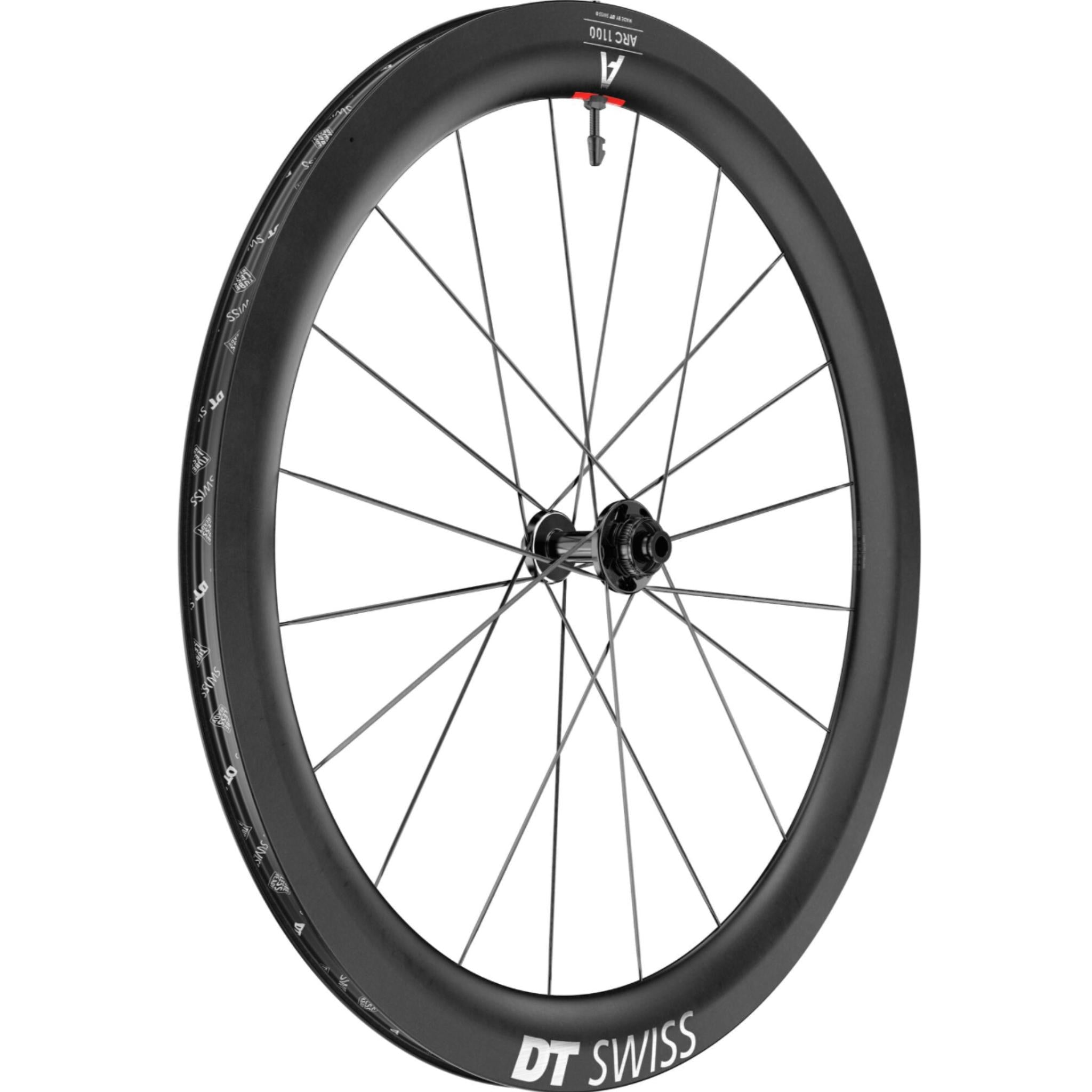 DT Swiss ARC 1100 DICUT DB 55mm Front Wheel Black / 100 x 12mm