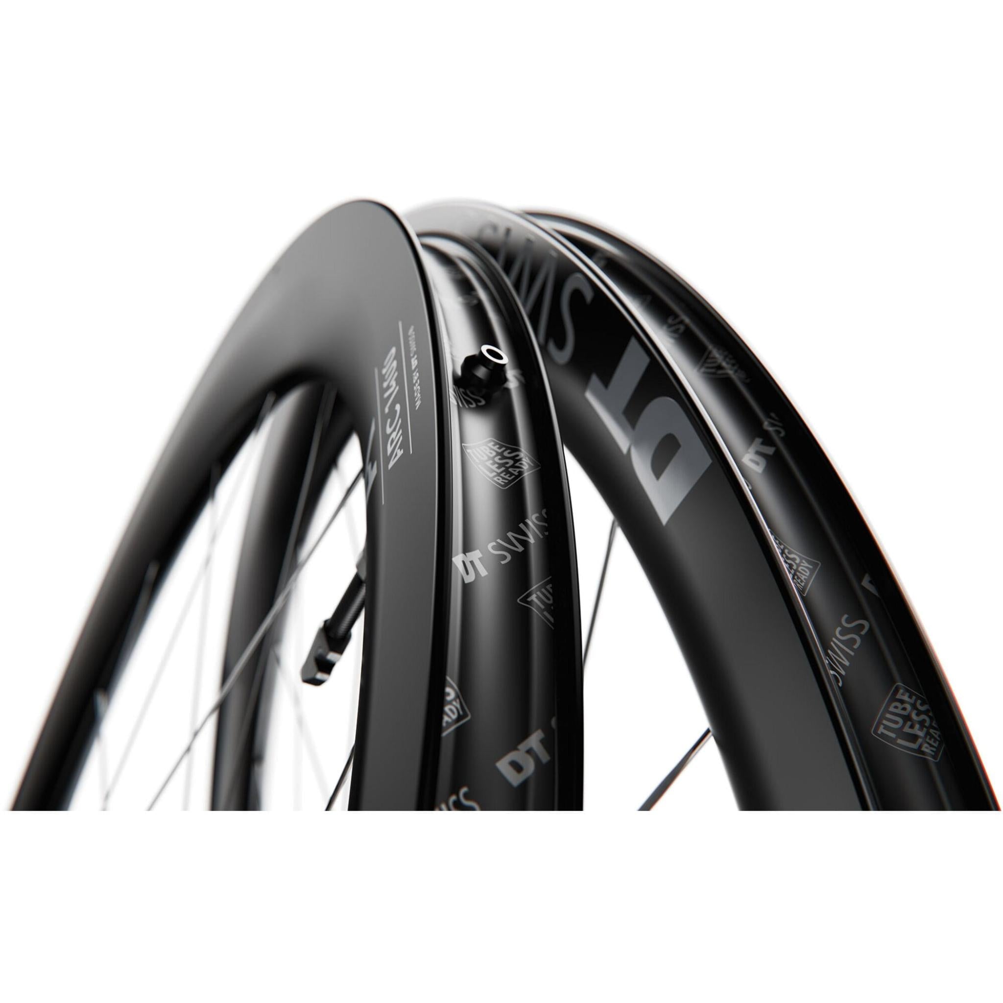 DT Swiss ARC 1100 DICUT DB 55mm Rear Wheel Black / 142 x 12mm