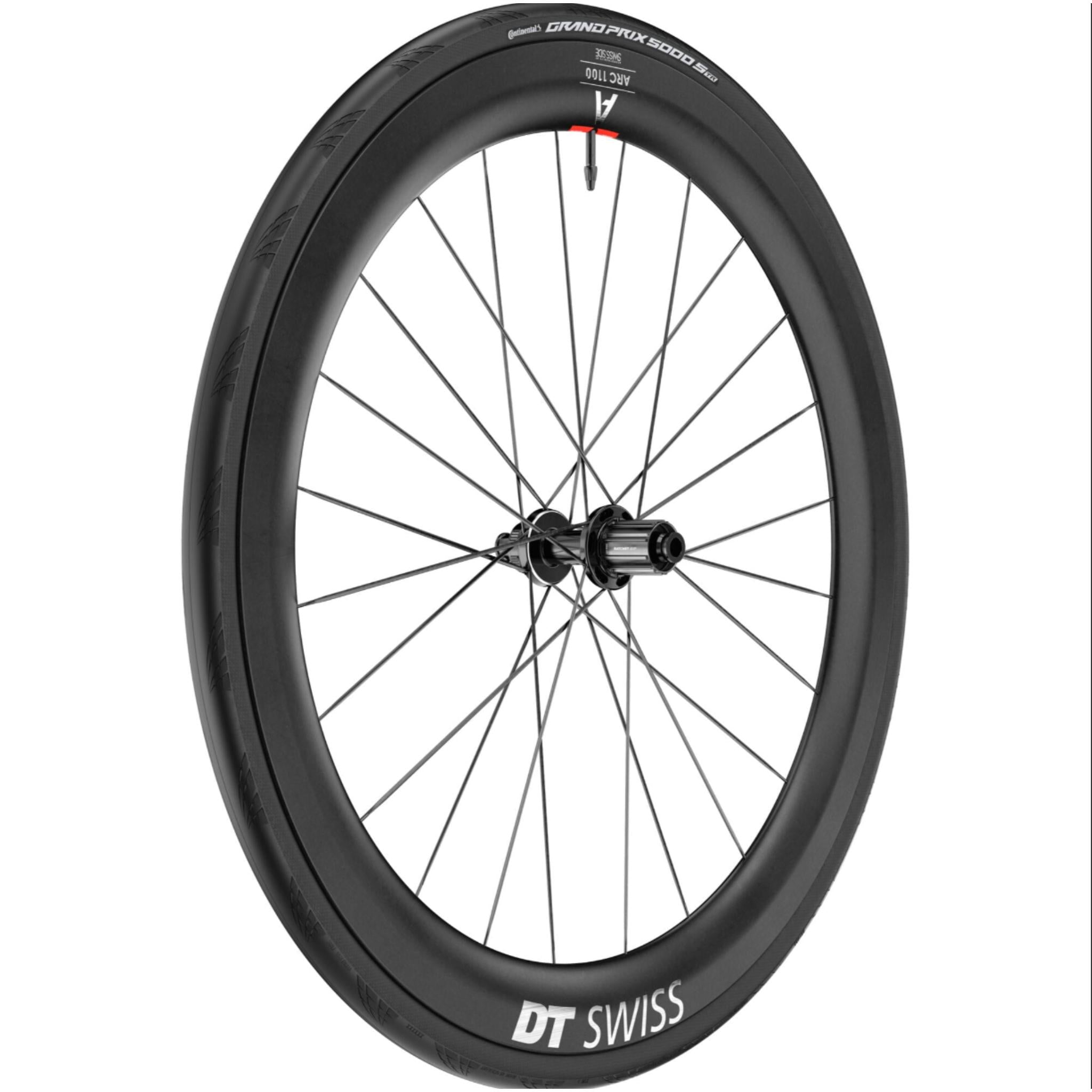 DT Swiss ARC 1100 DICUT DB WTS 55mm Rear Wheel Black / 142 x 12mm
