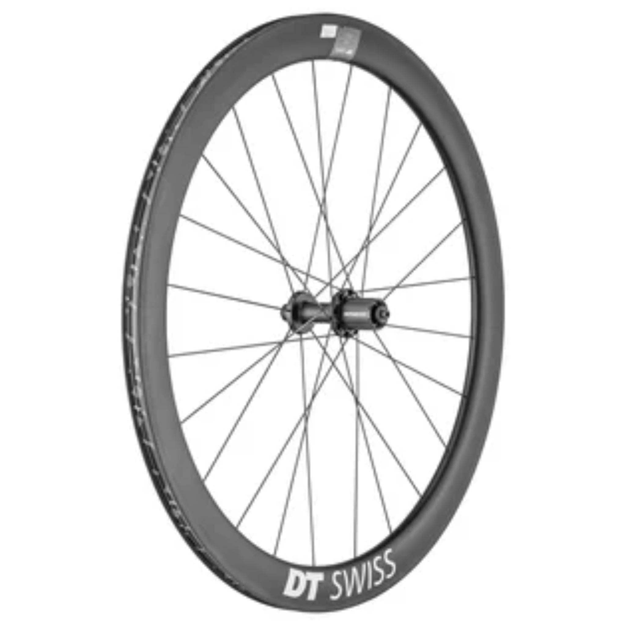DT Swiss ARC 1400 DICUT Carbon Wheel Black / Rear - 48mm Carbon Clincher / 130mm QR
