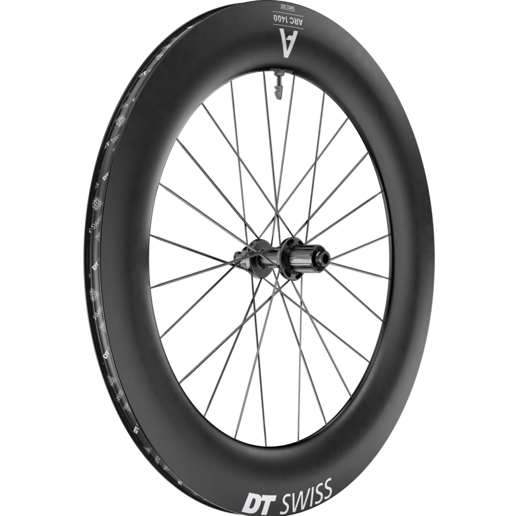 DT Swiss ARC 1400 DICUT DB 85mm Rear Wheel Black / 142 x 12mm
