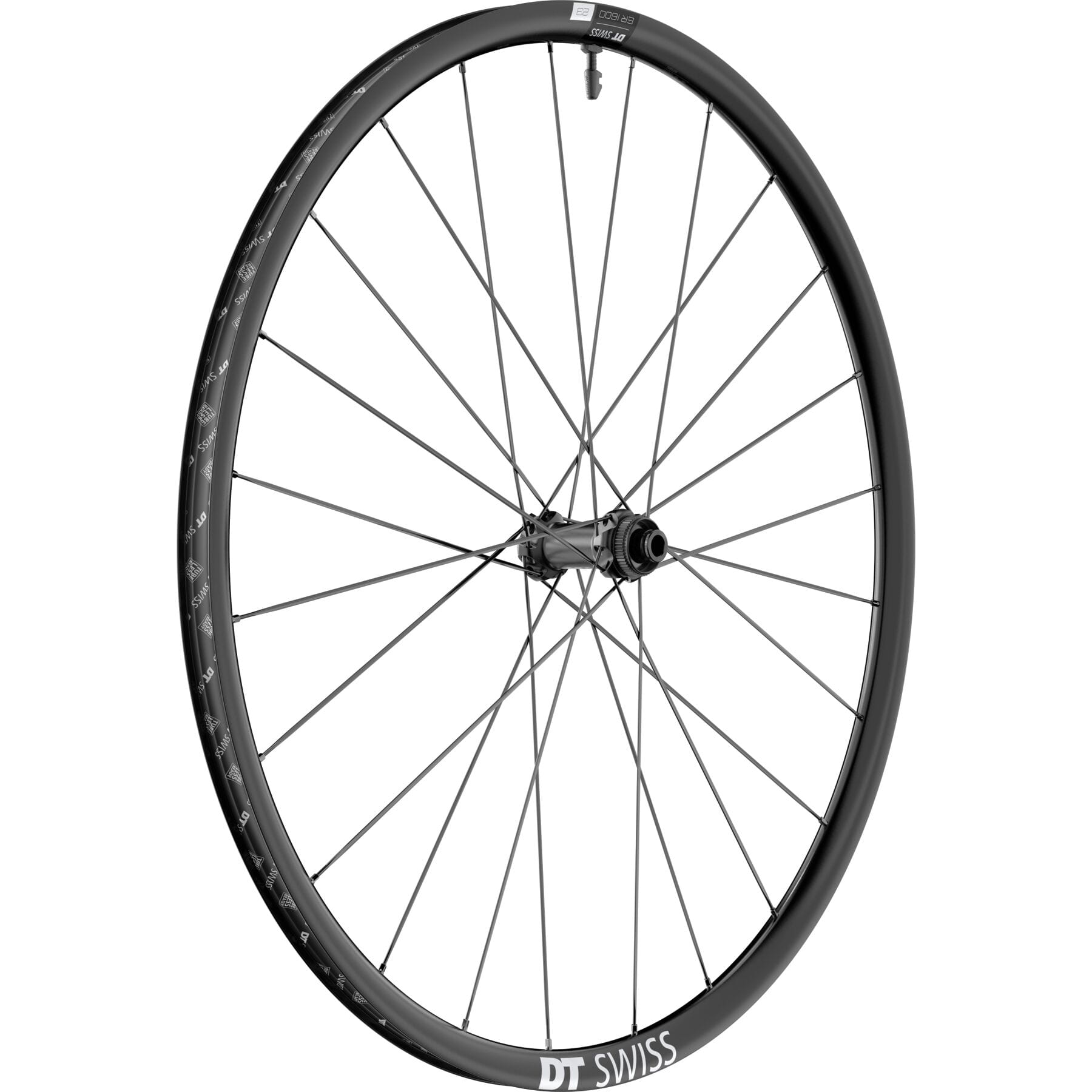 DT Swiss ER 1600 SPLINE Disc Brake Front Wheel Black / 100 x 12mm
