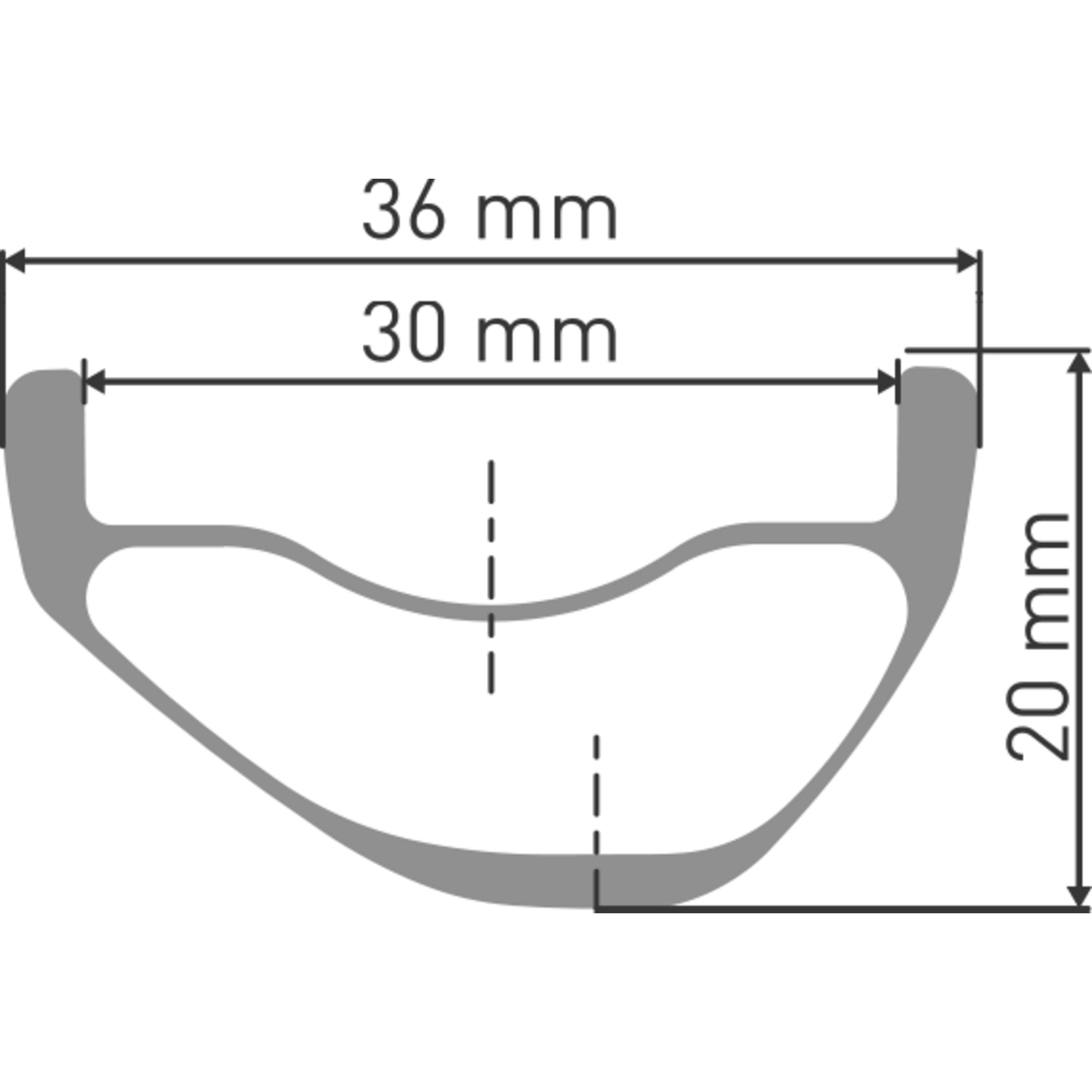 DT Swiss XRC 310 Carbon Rim Black / 29 x 28H