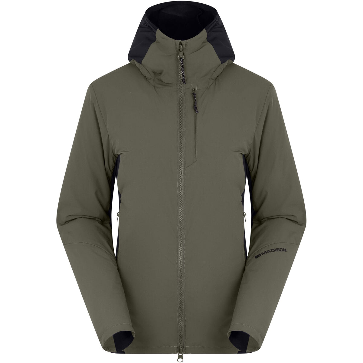 DTE Women's Packable Thermal Primaloft Jacket Midnight Green / Size 8
