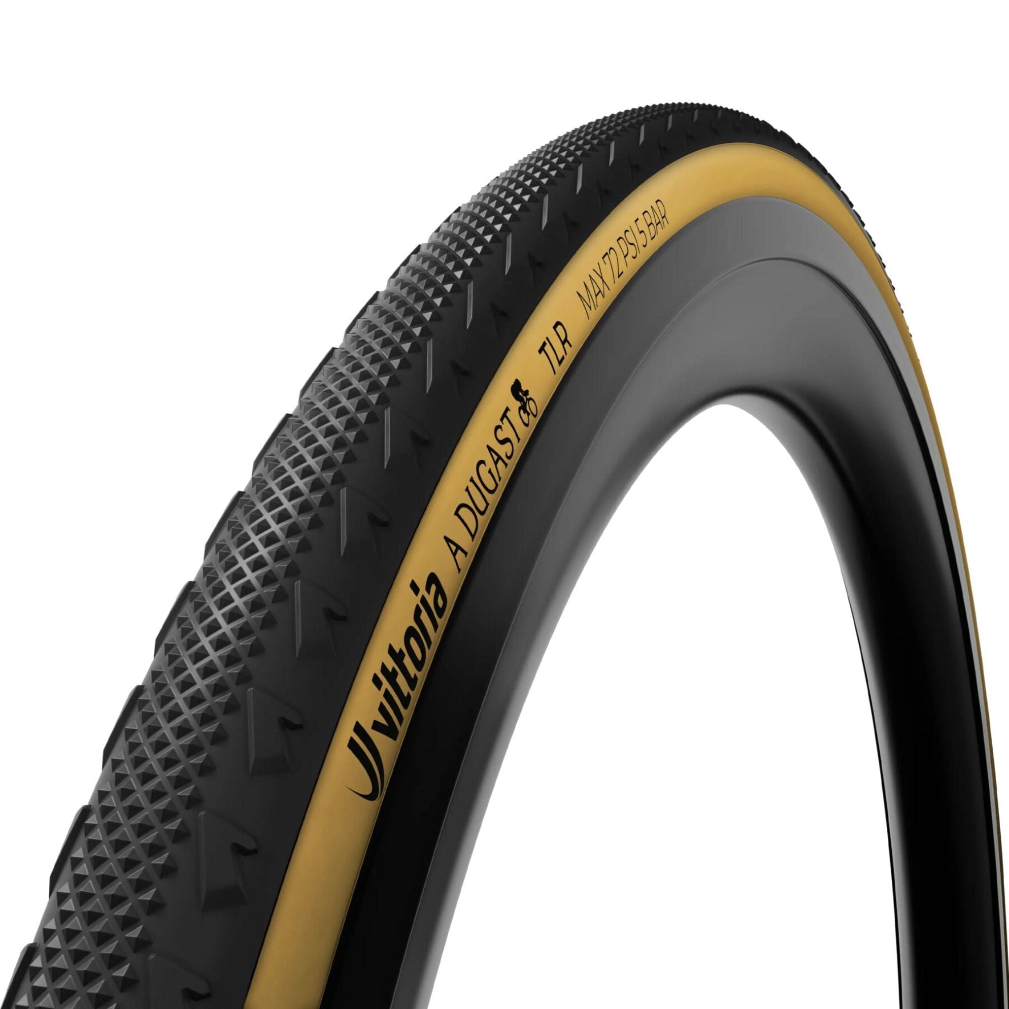 Dugast Pipisquallo TLR Clincher Tyre Tan / Black / 700 x 33c