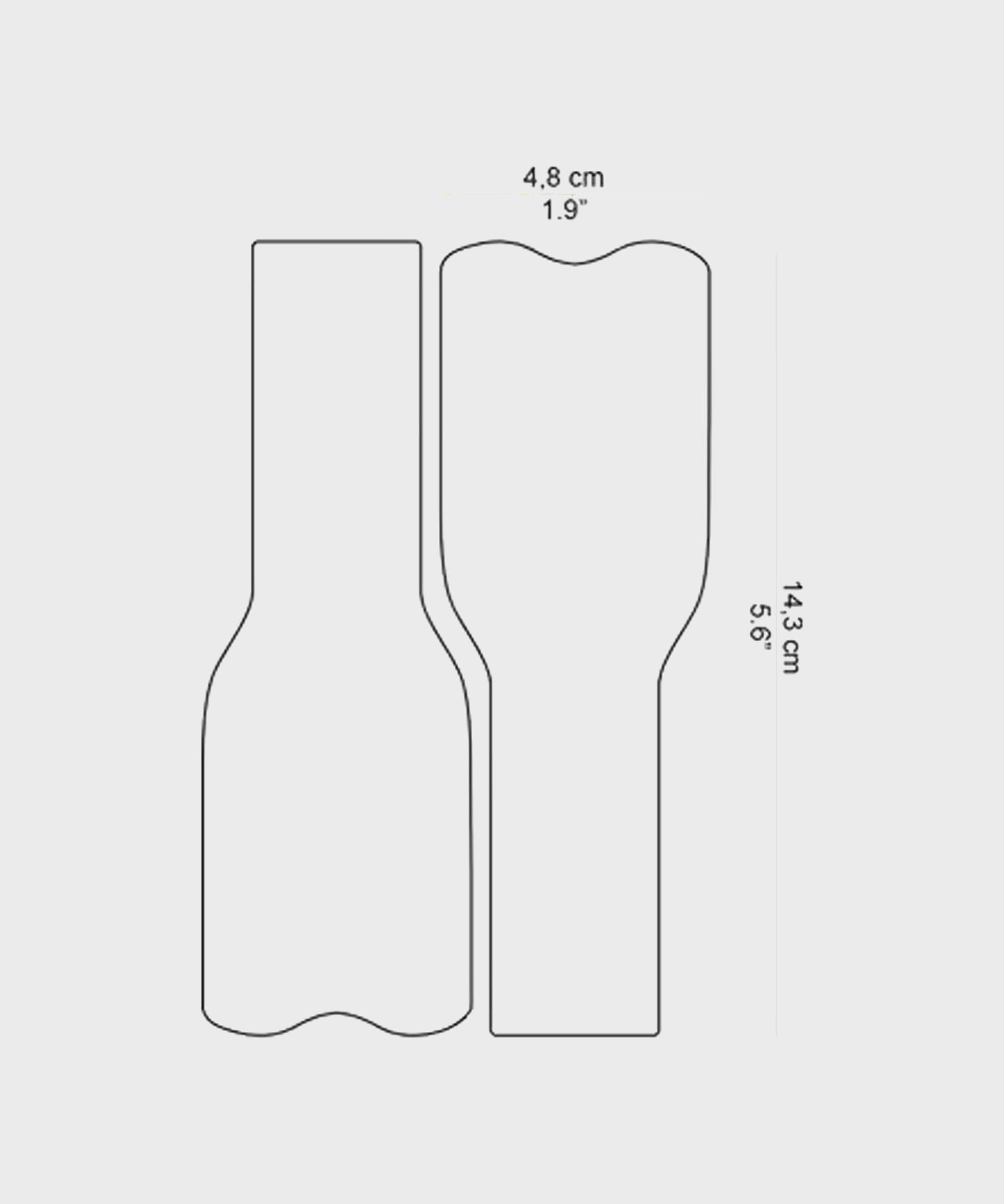 DyedBro Crank Protection Kit Clear / 165mm