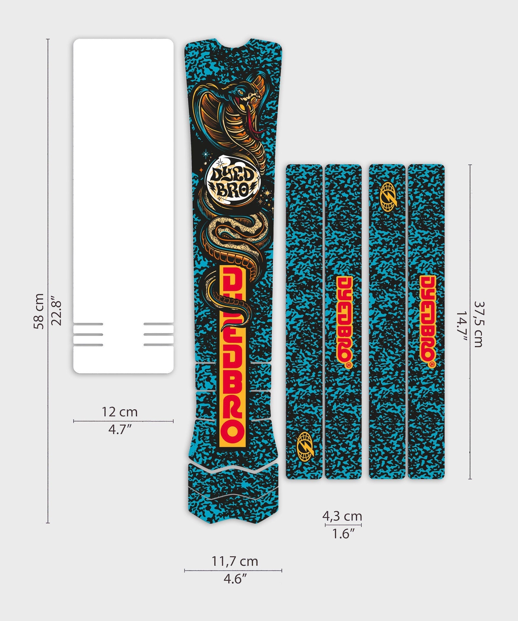 DyedBro E-Bike Protection Kit RRR Colour