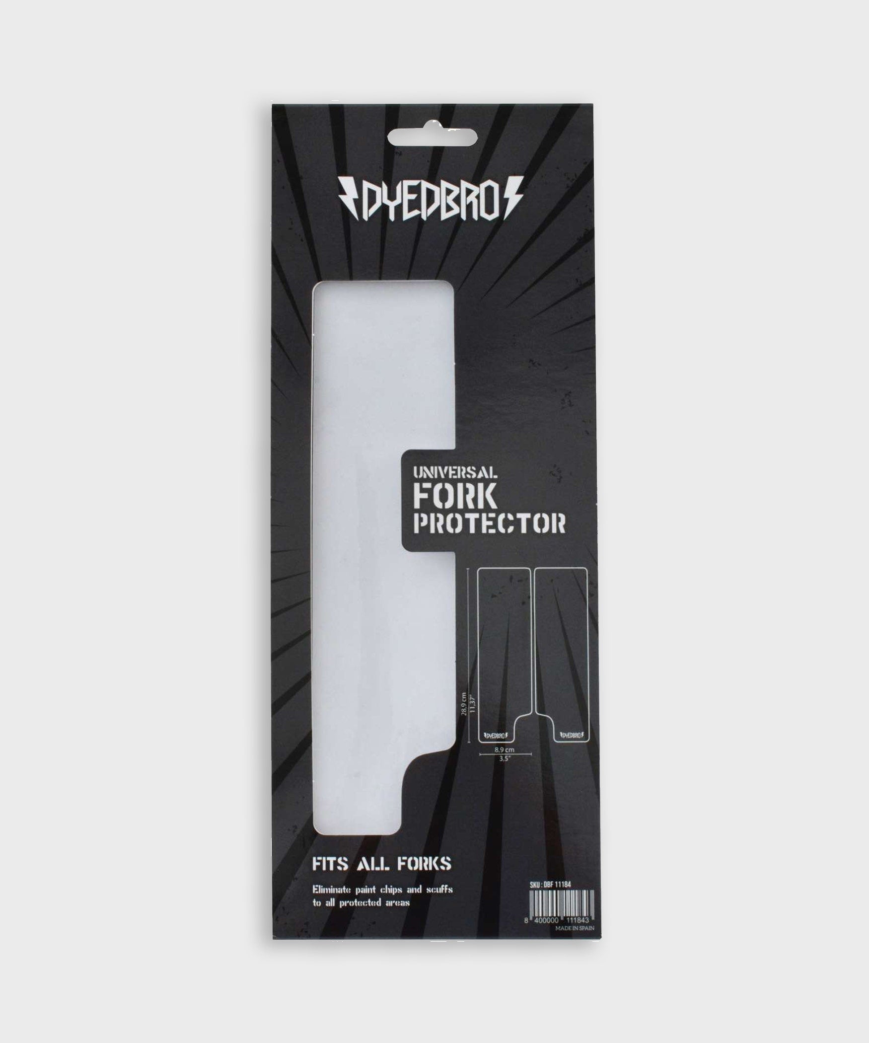 DyedBro Fork Protection Kit Clear