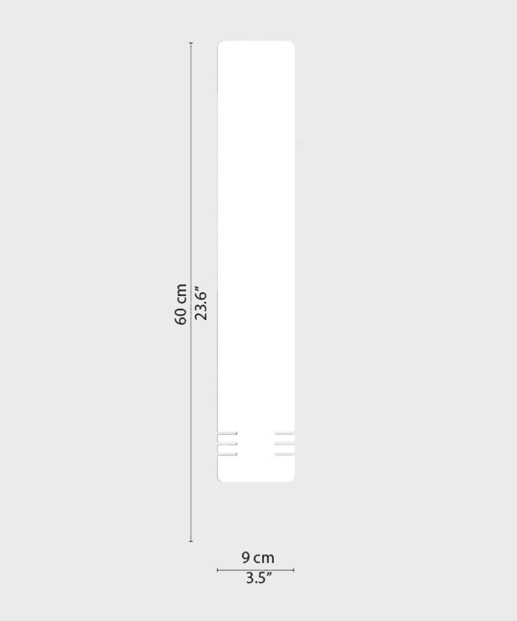 DyedBro MTB Downtube Protector Clear Gloss