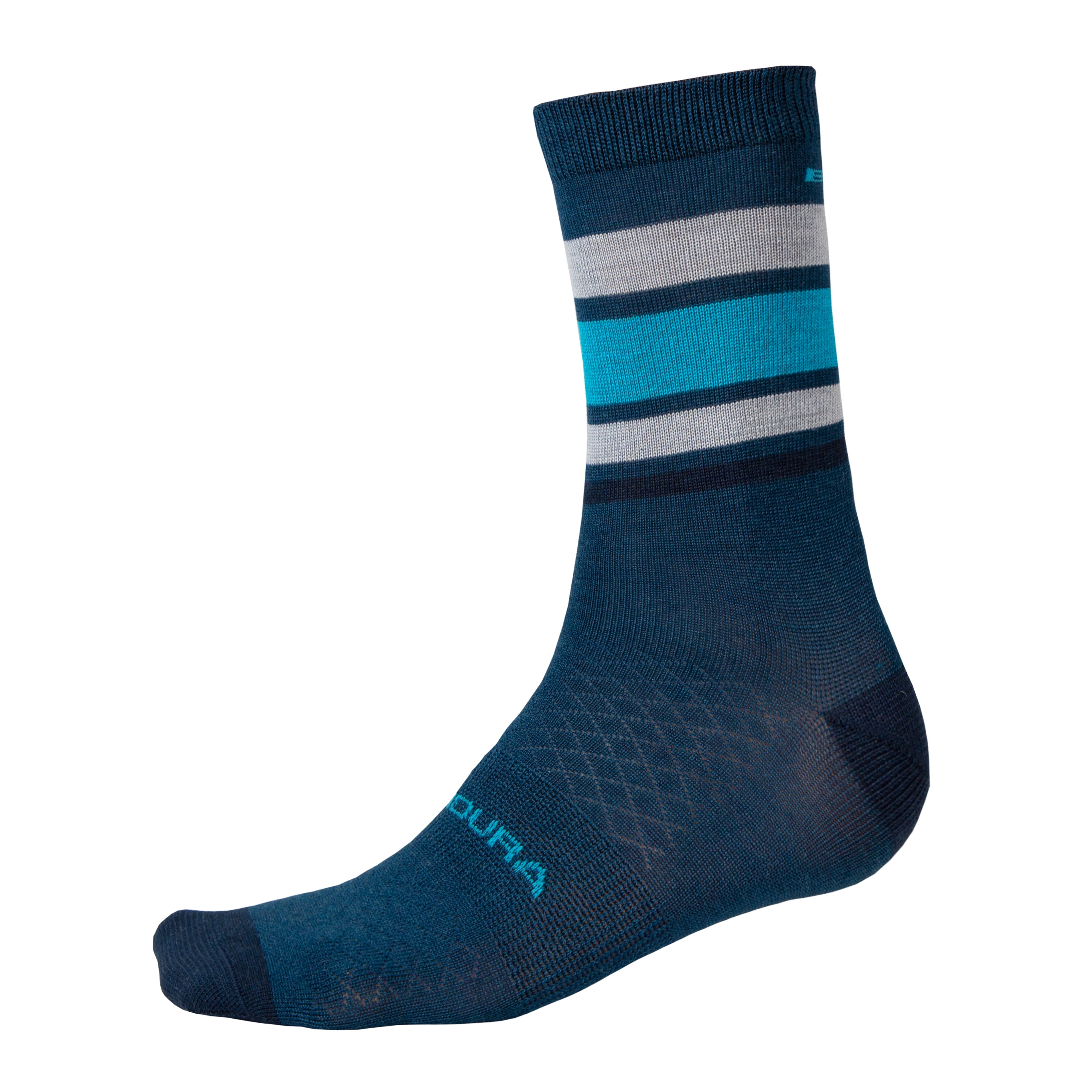 Endura BaaBaa Merino Stripe Sock Blueberry / S-M