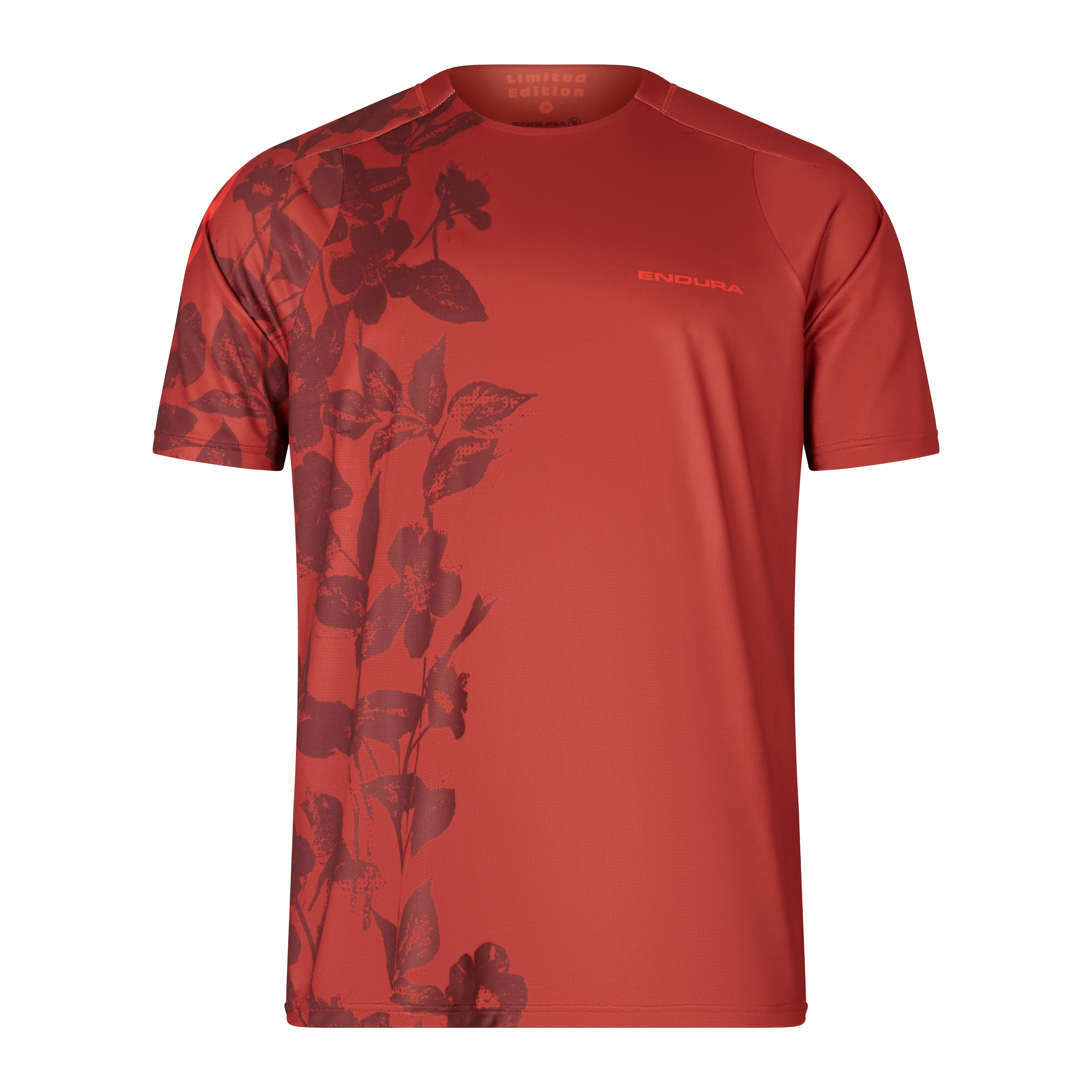 Endura Botanic Ltd Printed S/S Tee Brick Red / XXL