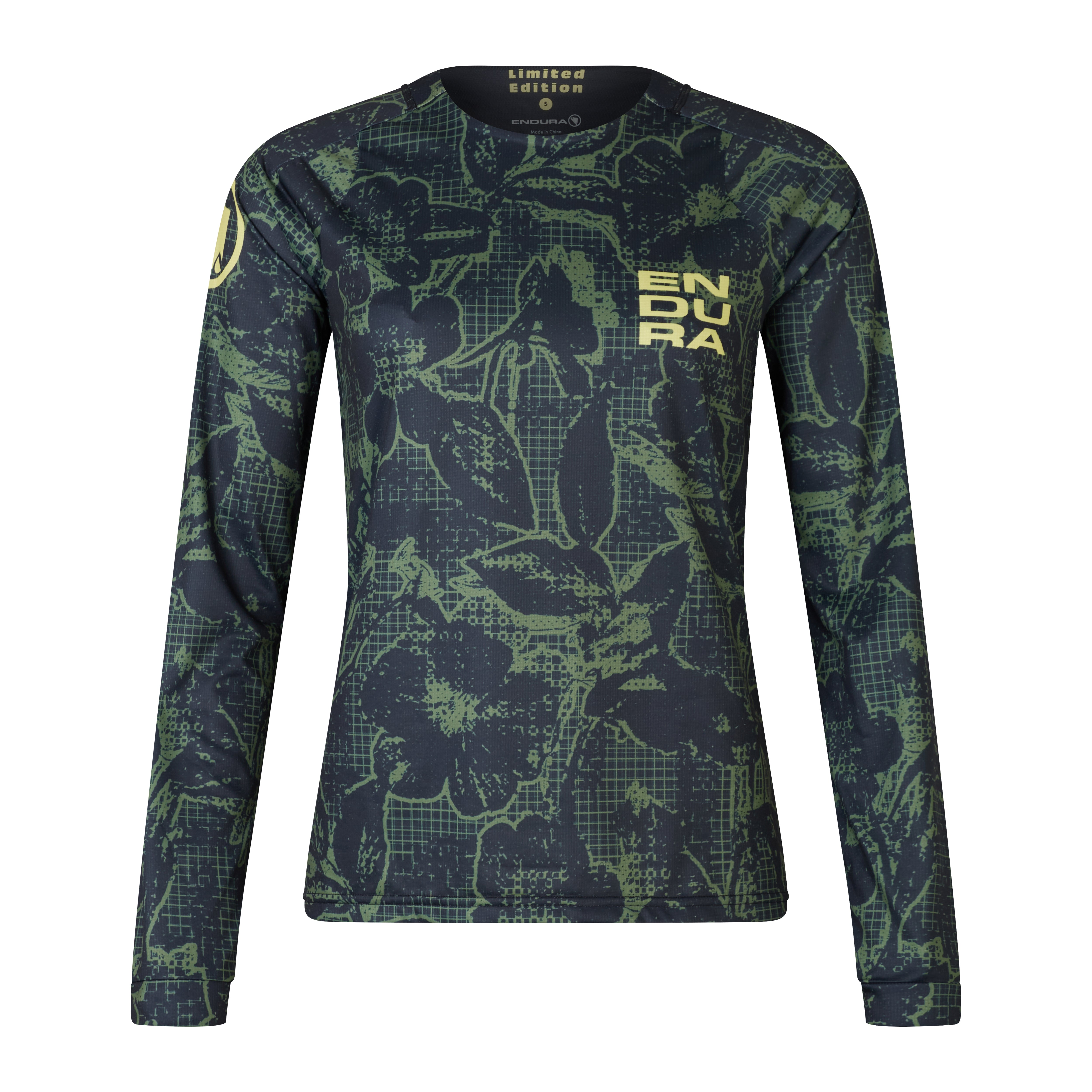 Endura Floral Women's Ltd Printed L/S Tee Black / L