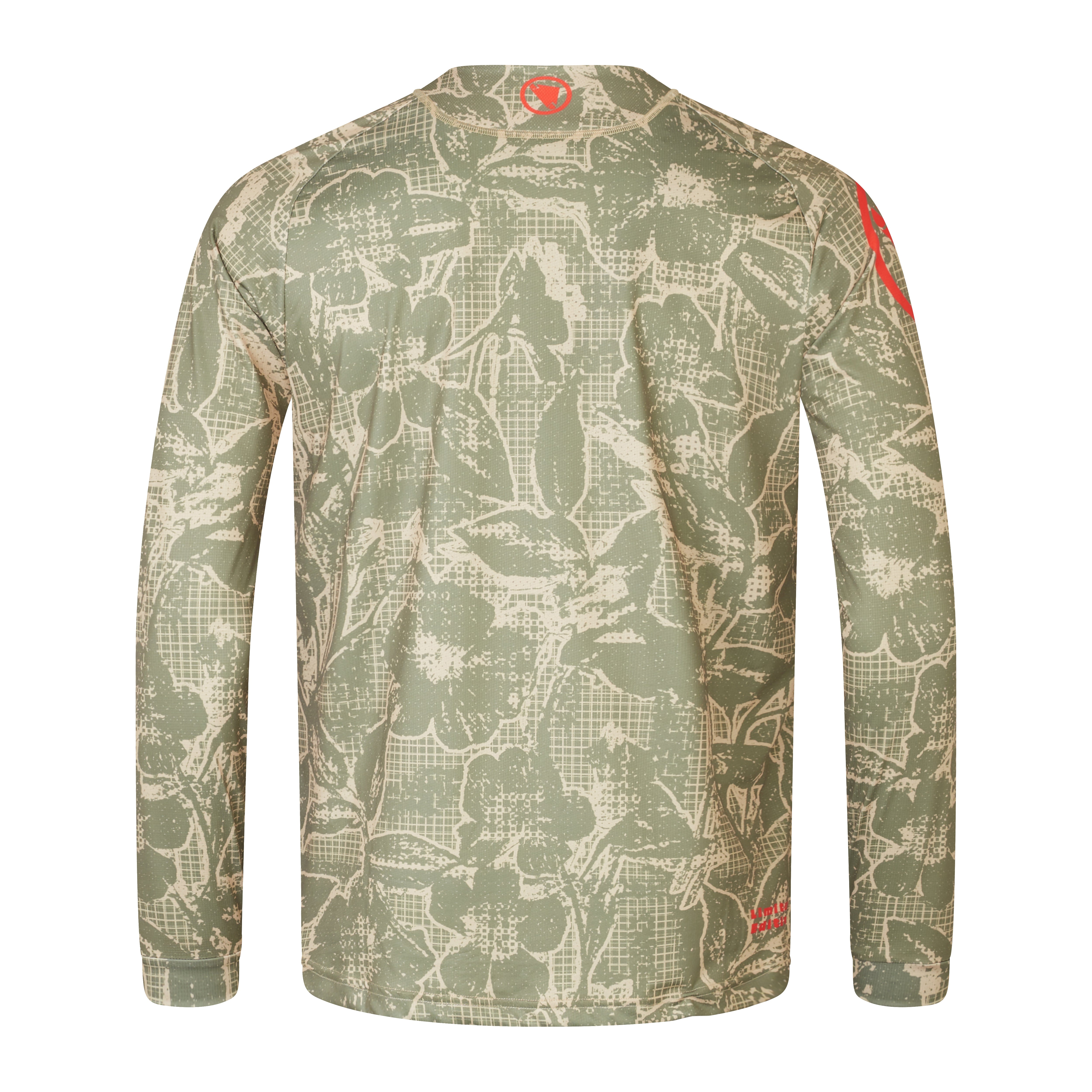 Endura Grid Floral Ltd Printed L/S Tee