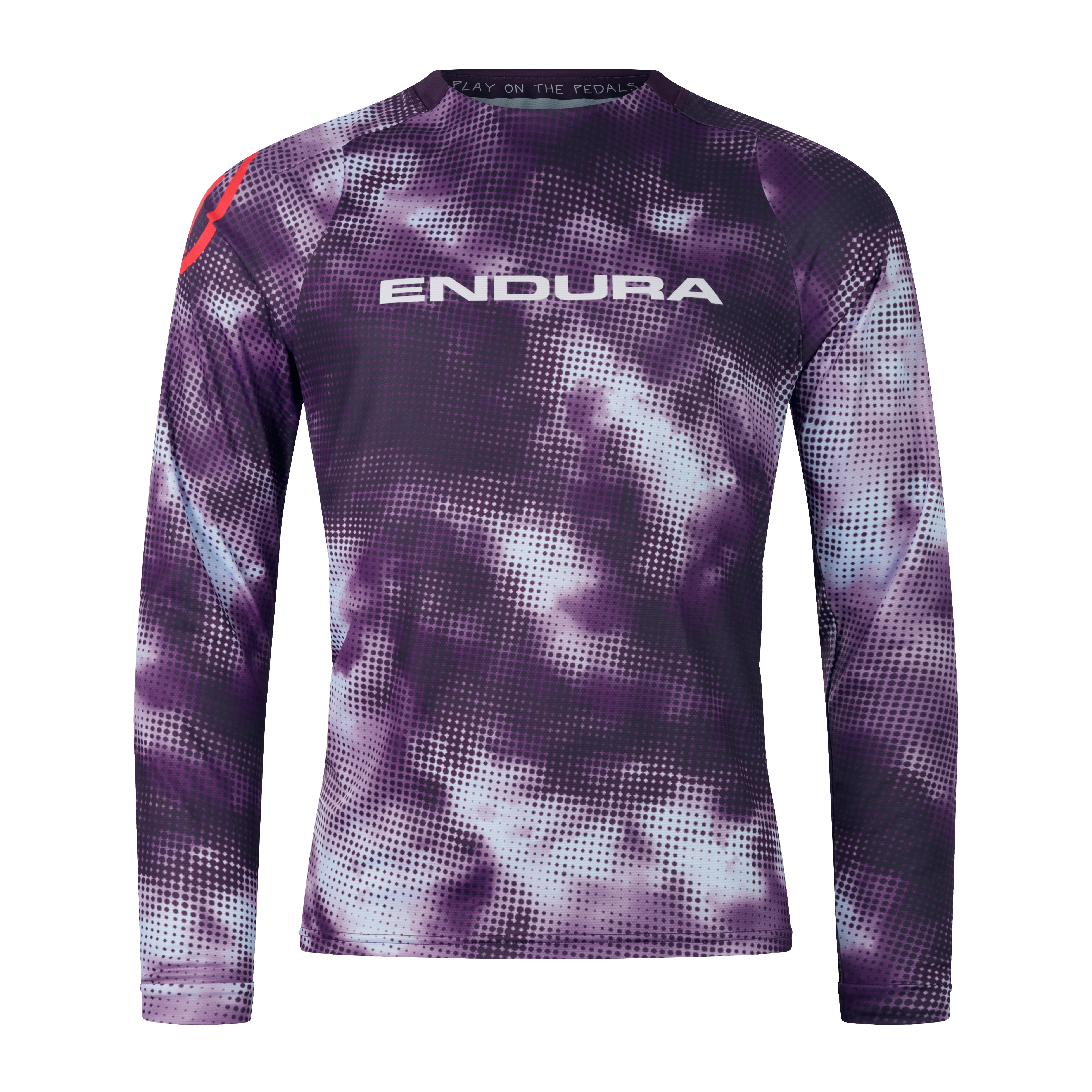 Endura Pixel Cloud Longsleeve Tee LTD Thistle / S