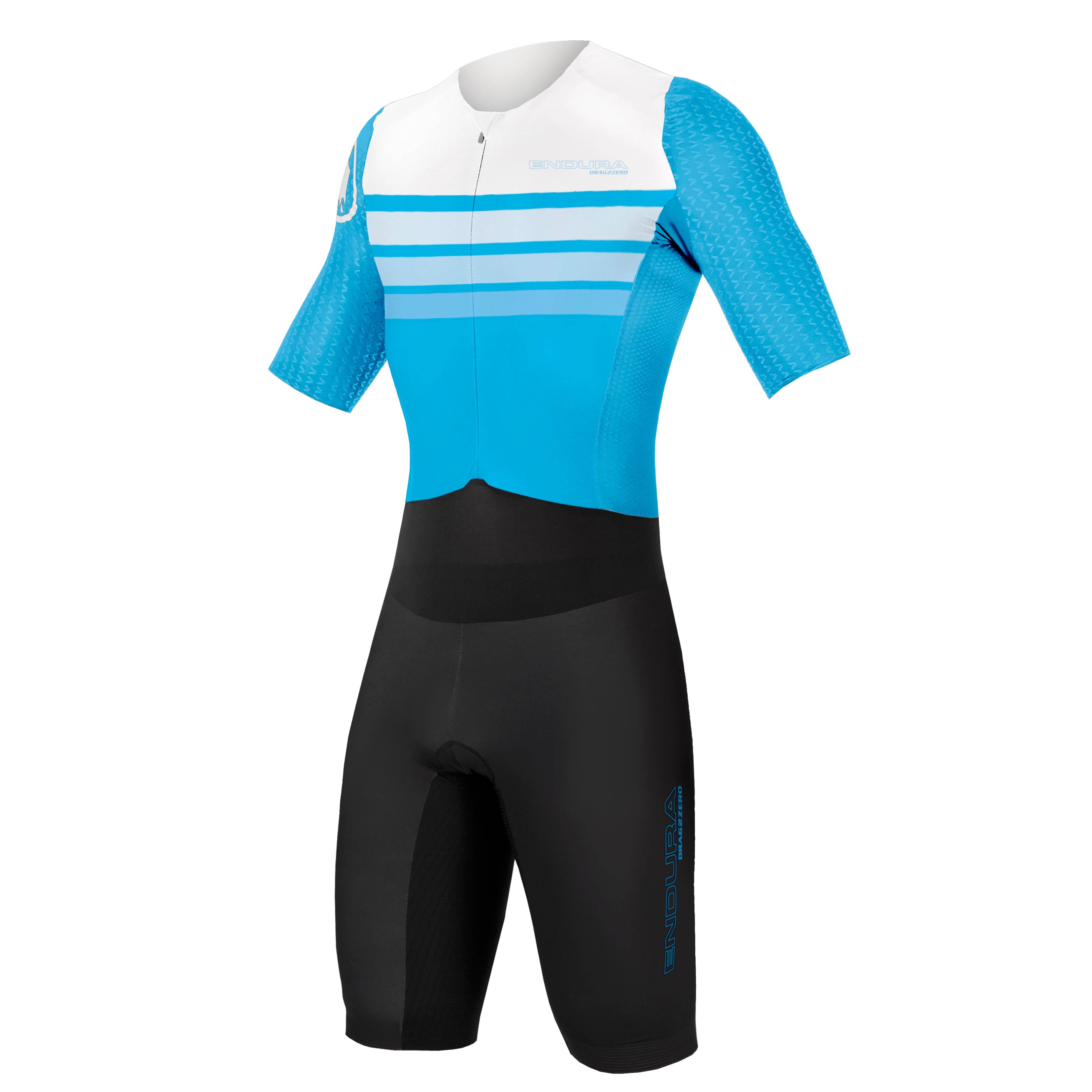 Endura QDC D S/S Tri Suit II with SST Bright Blue / M