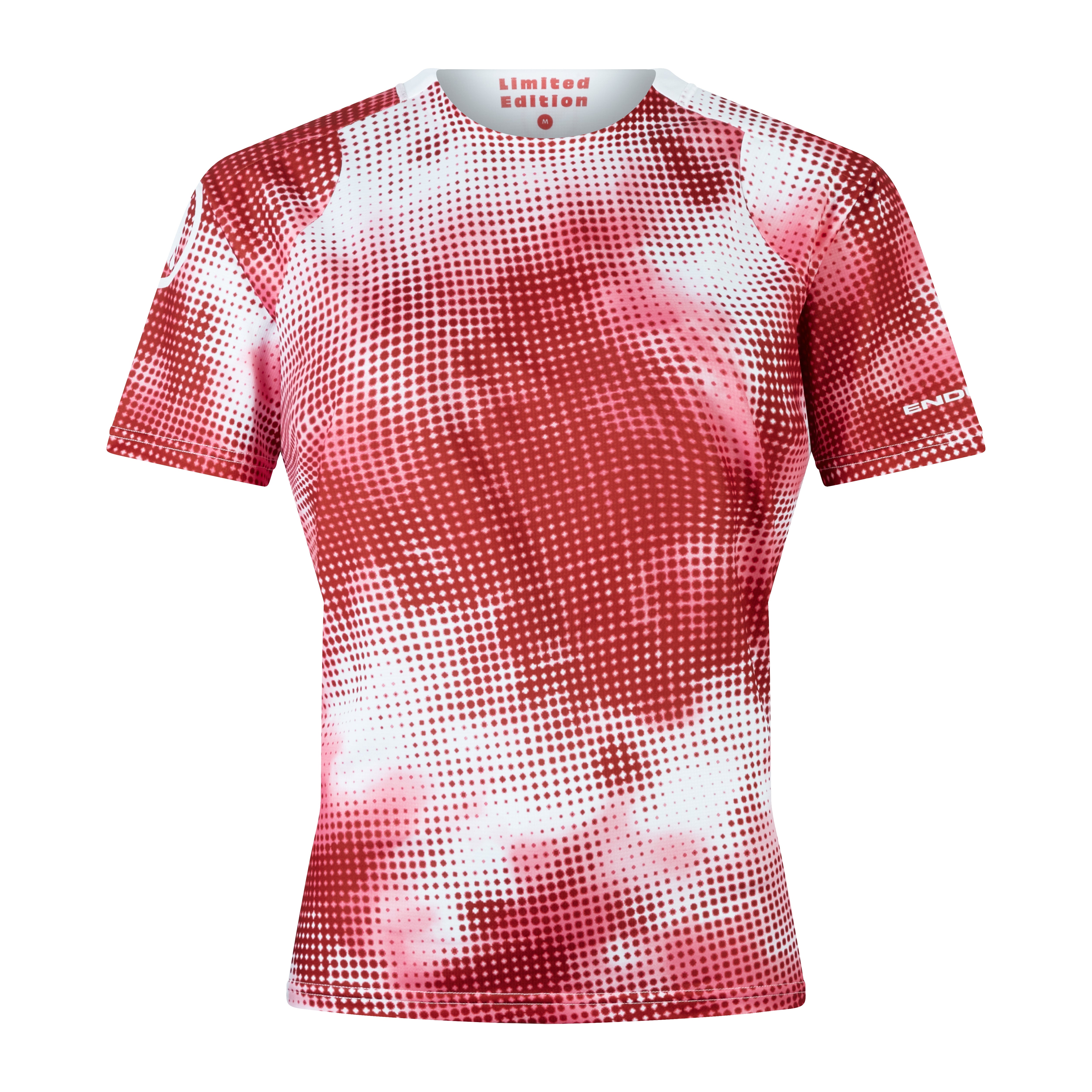Endura Women's Pixel Cloud Tee Ltd Pomegranate / XS