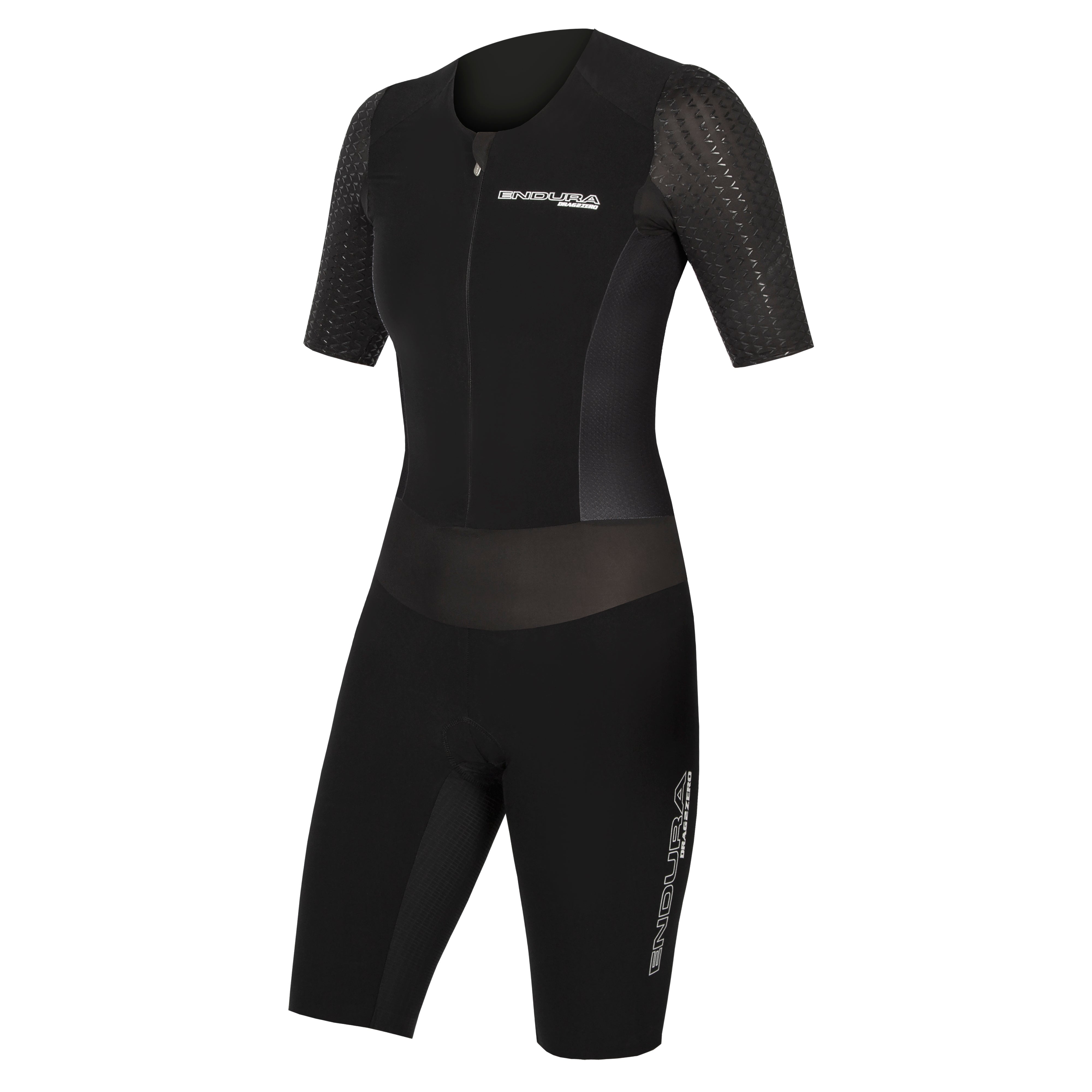 Endura Women's QDC S/S TRI SUIT SST Black / L