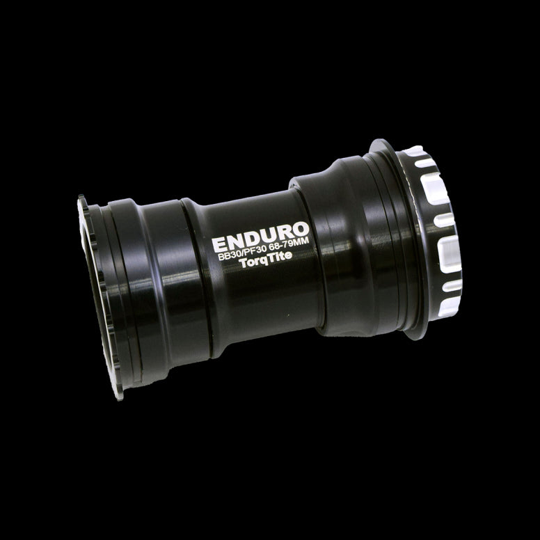 Enduro Bearings BBRIGHT TorqTite Stainless Steel Bottom Bracket 24mm Black / 24mm / 440C Stainless Steel