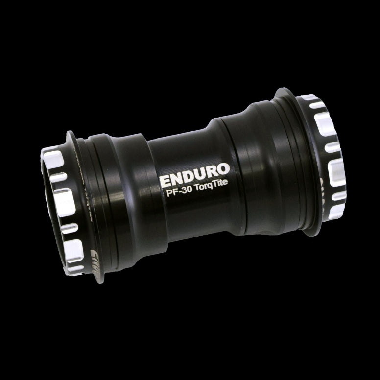 Enduro Bearings PF30 TorqTite Bottom Bracket 24mm Black / 24mm / 440C Stainless Steel