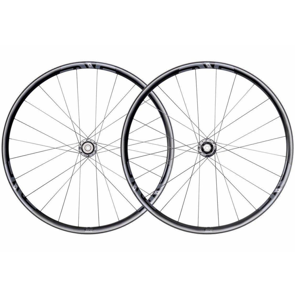 ENVE G23 Carbon Gravel Wheelset with Chris King Hubs Black / Shimano HG / Standard Bearings