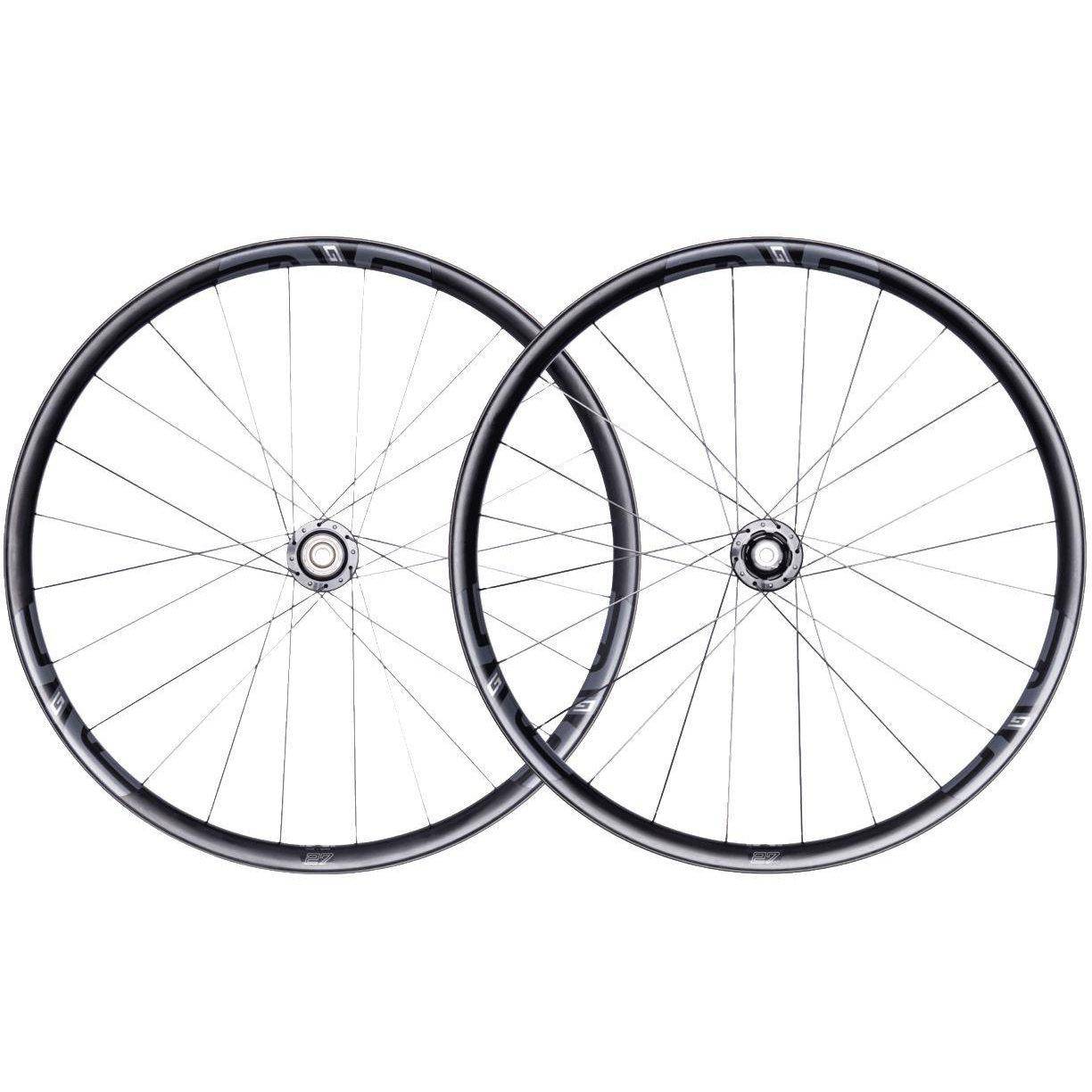 ENVE G27 Carbon Gravel 650b Wheelset with Chris King Hubs Black / Shimano HG / Standard Bearings