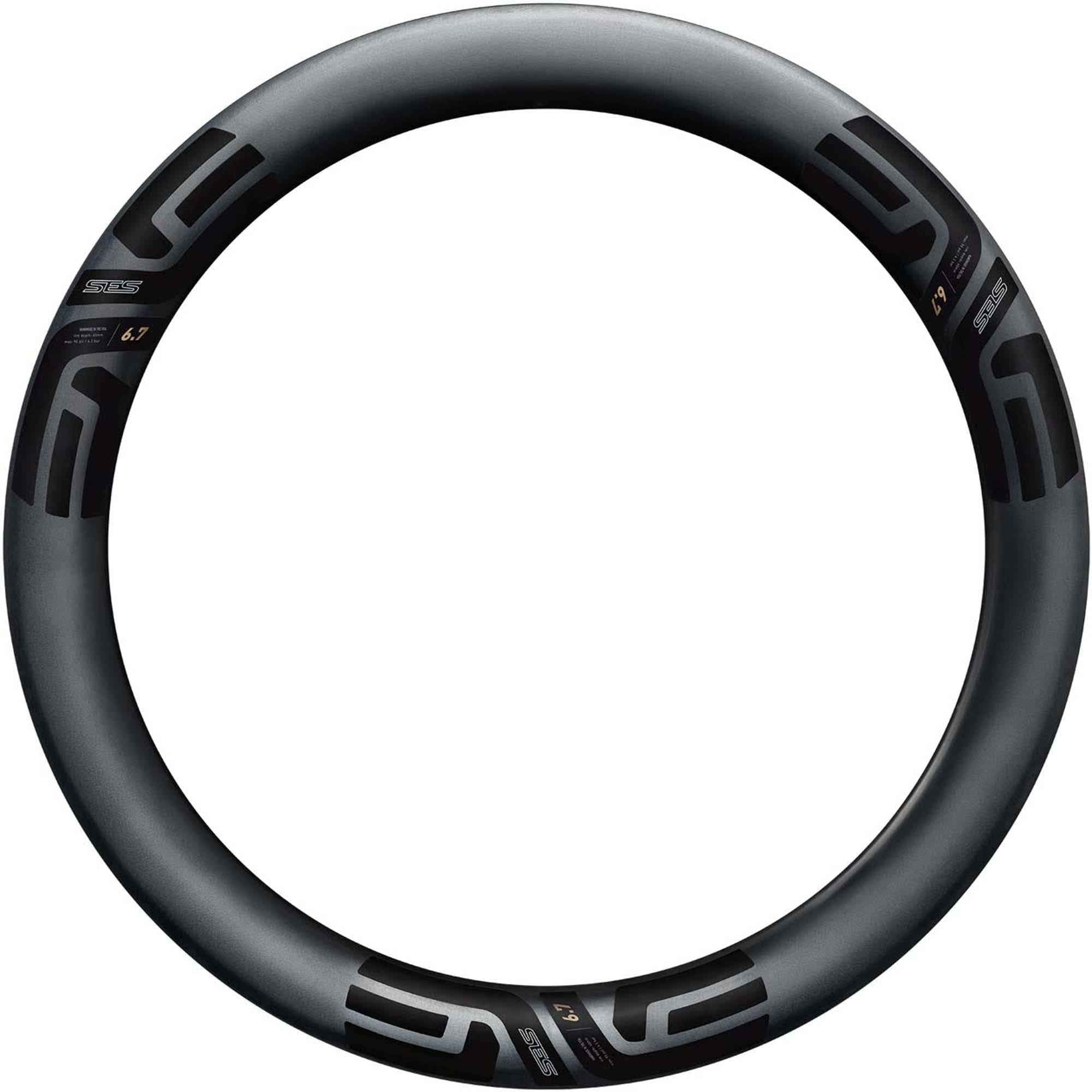 ENVE SES 6.7 Carbon Rim Black / Front 60mm / 24H