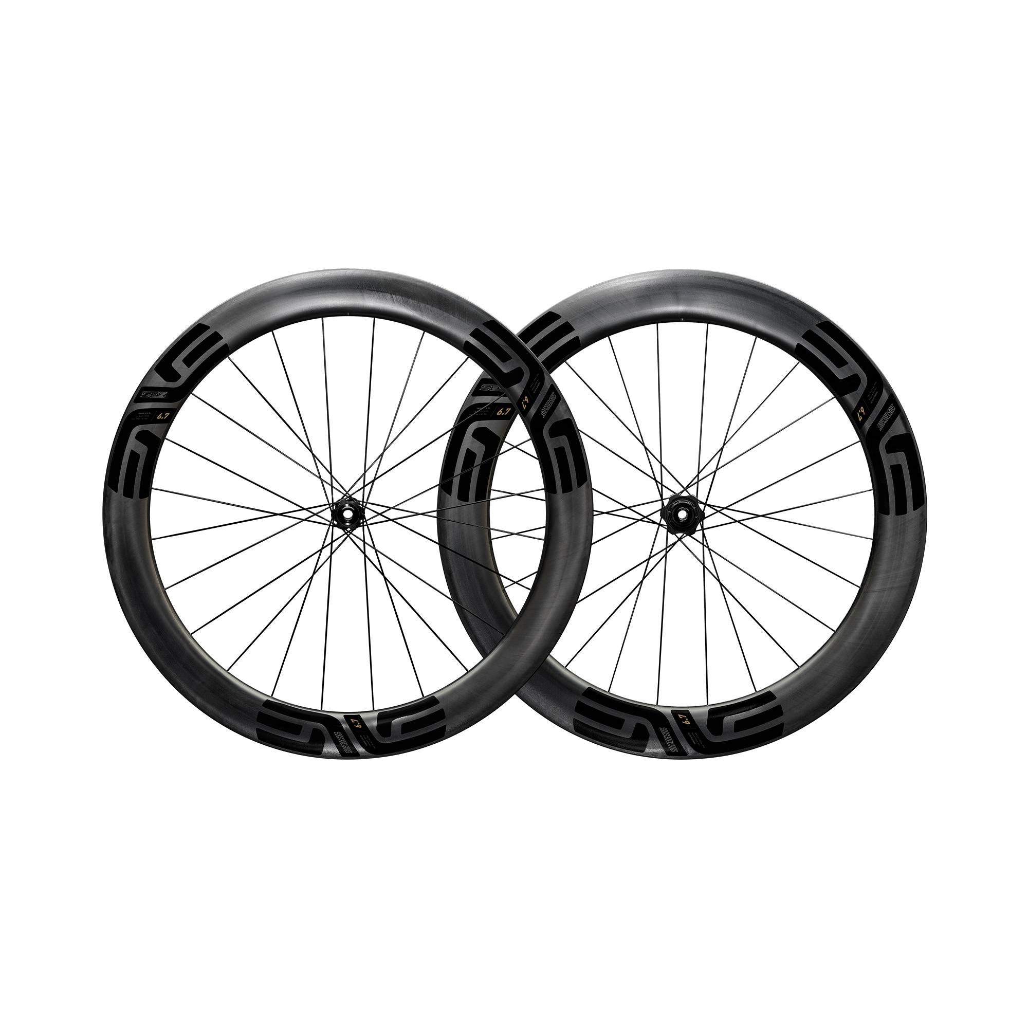 ENVE SES 6.7 Carbon Wheelset Black / Shimano HG