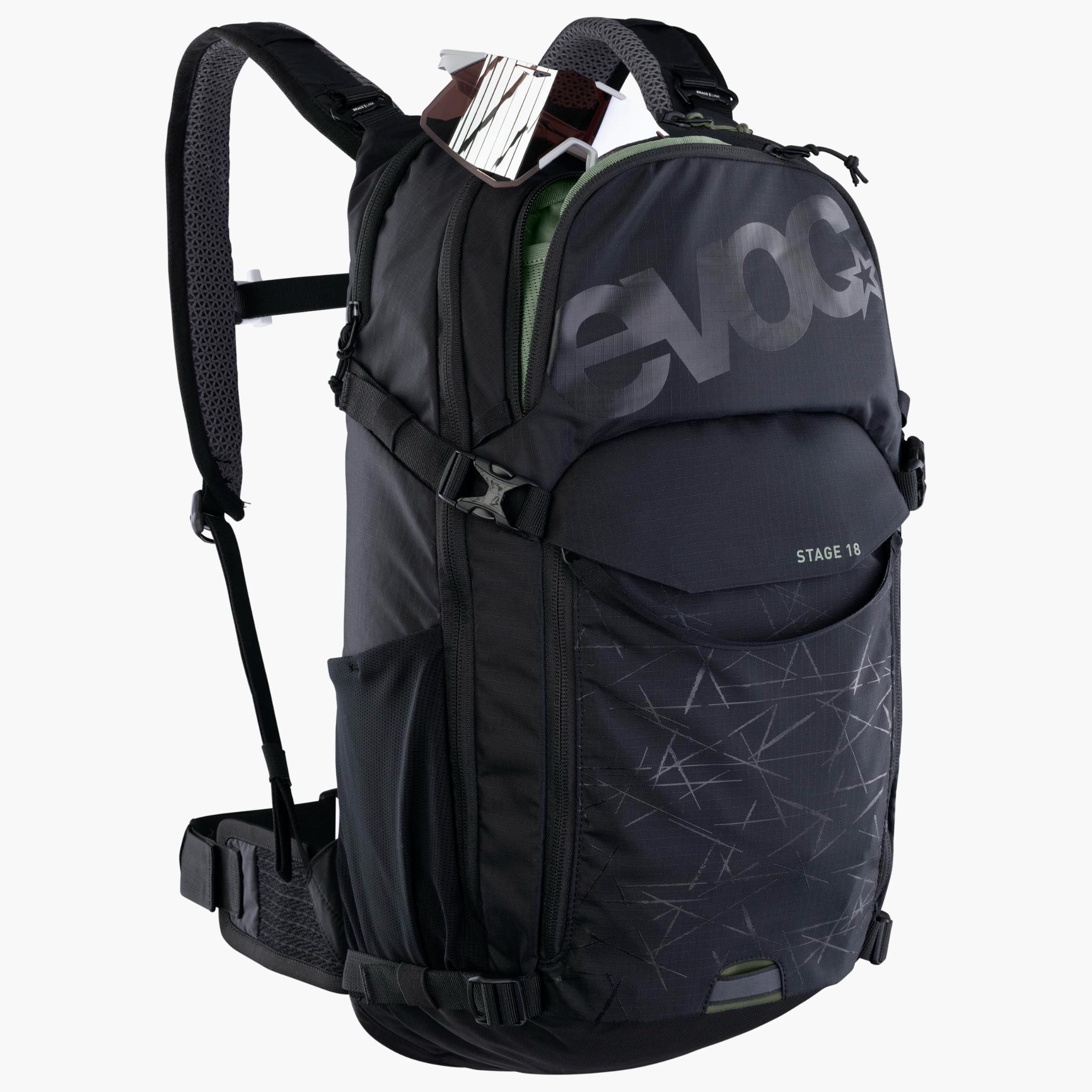 EVOC Stage 18 Backpack Black / One Size