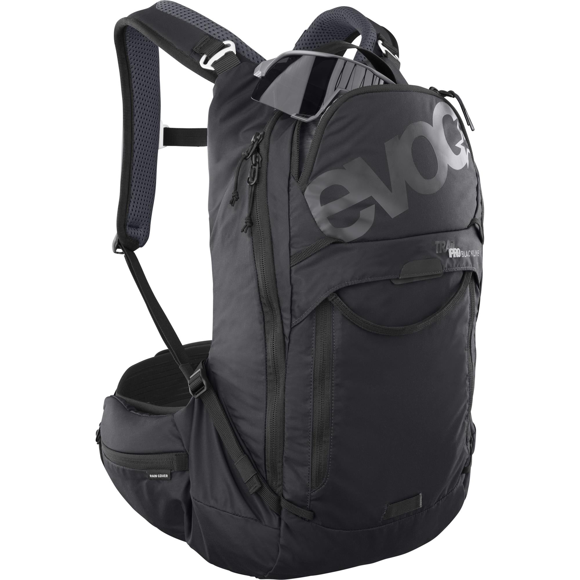 EVOC Trail Pro Protector Back Pack 16L Black / S/M