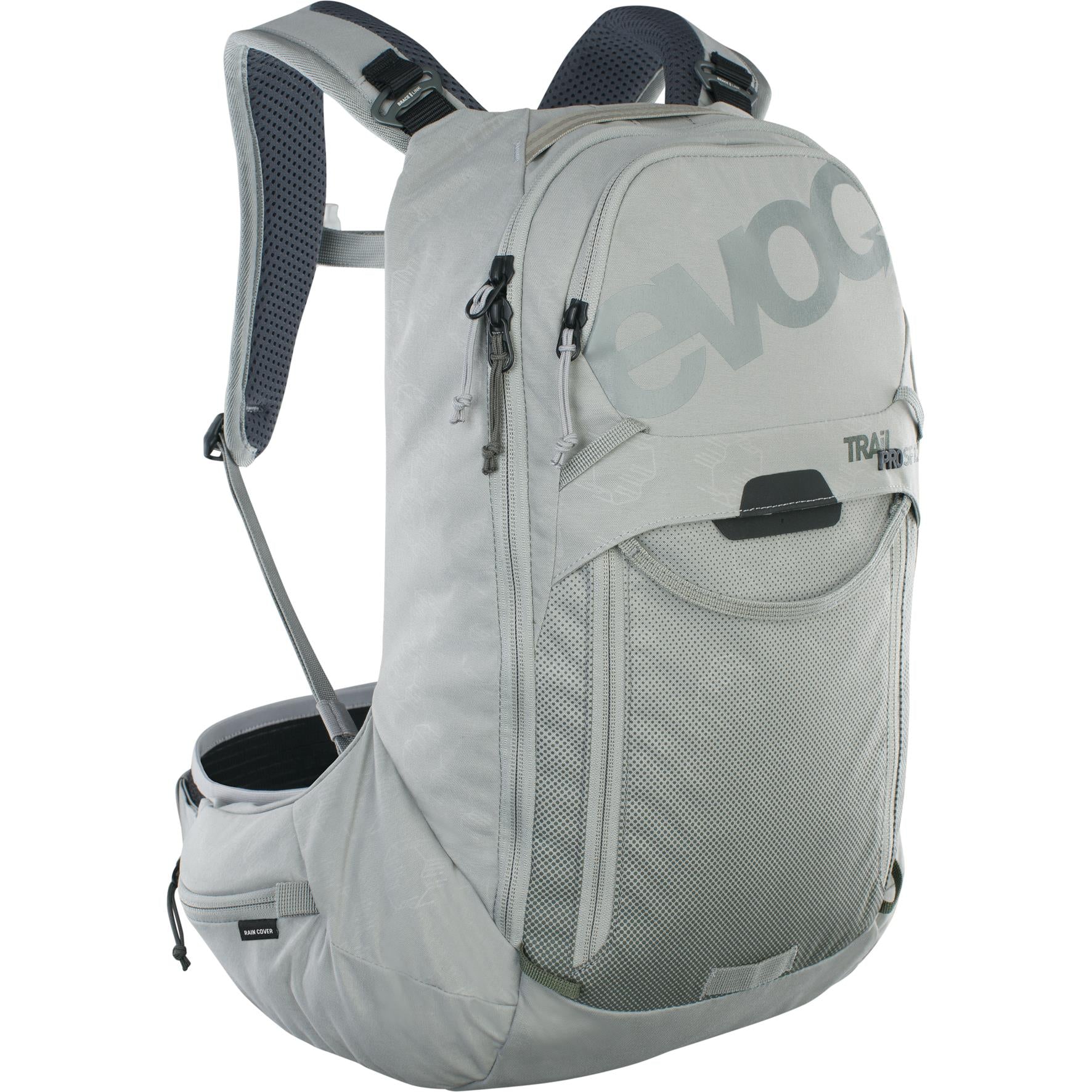 EVOC Trail Pro Protector Back Pack SF 12L Stone / XS