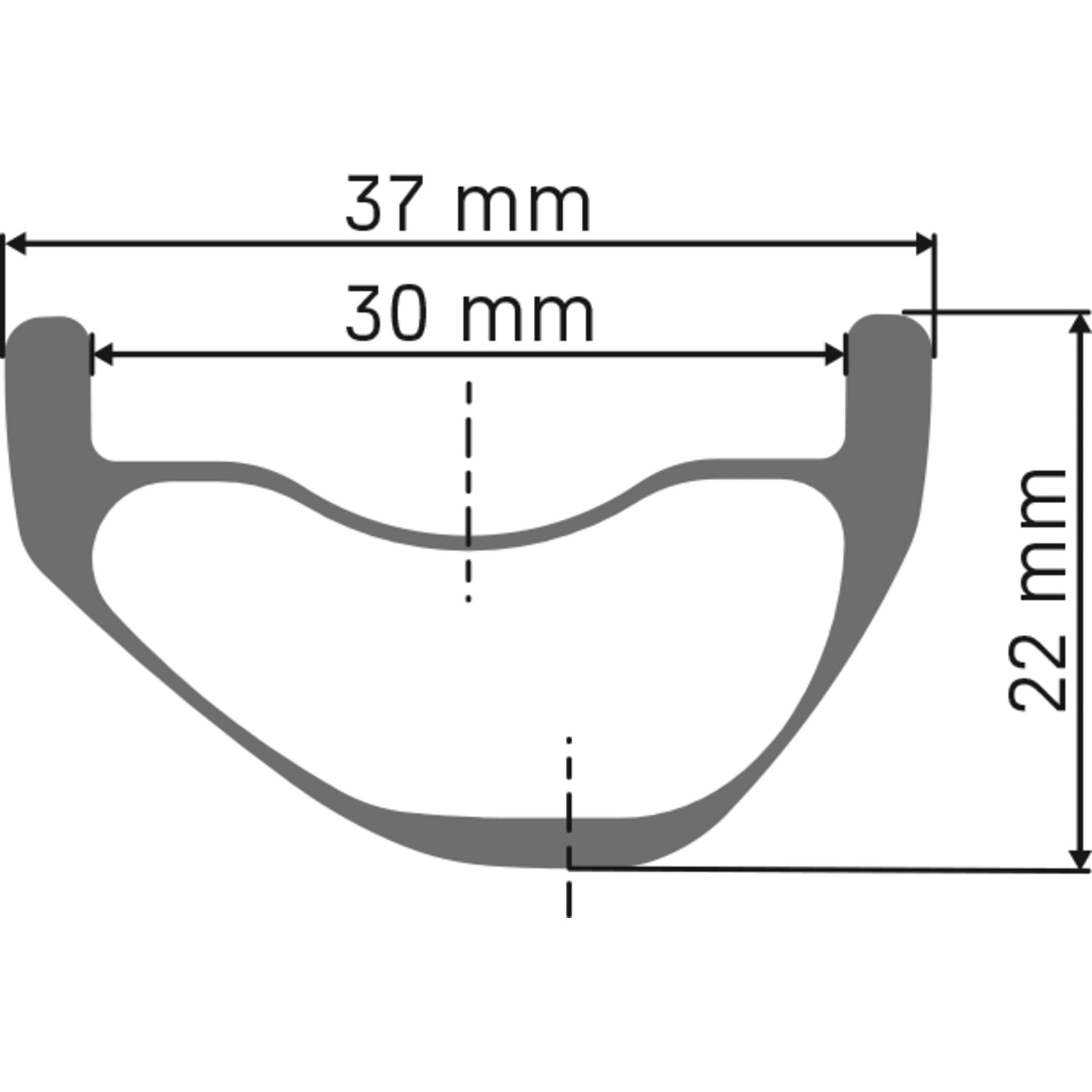 EXC 1500 Carbon Front Wheel