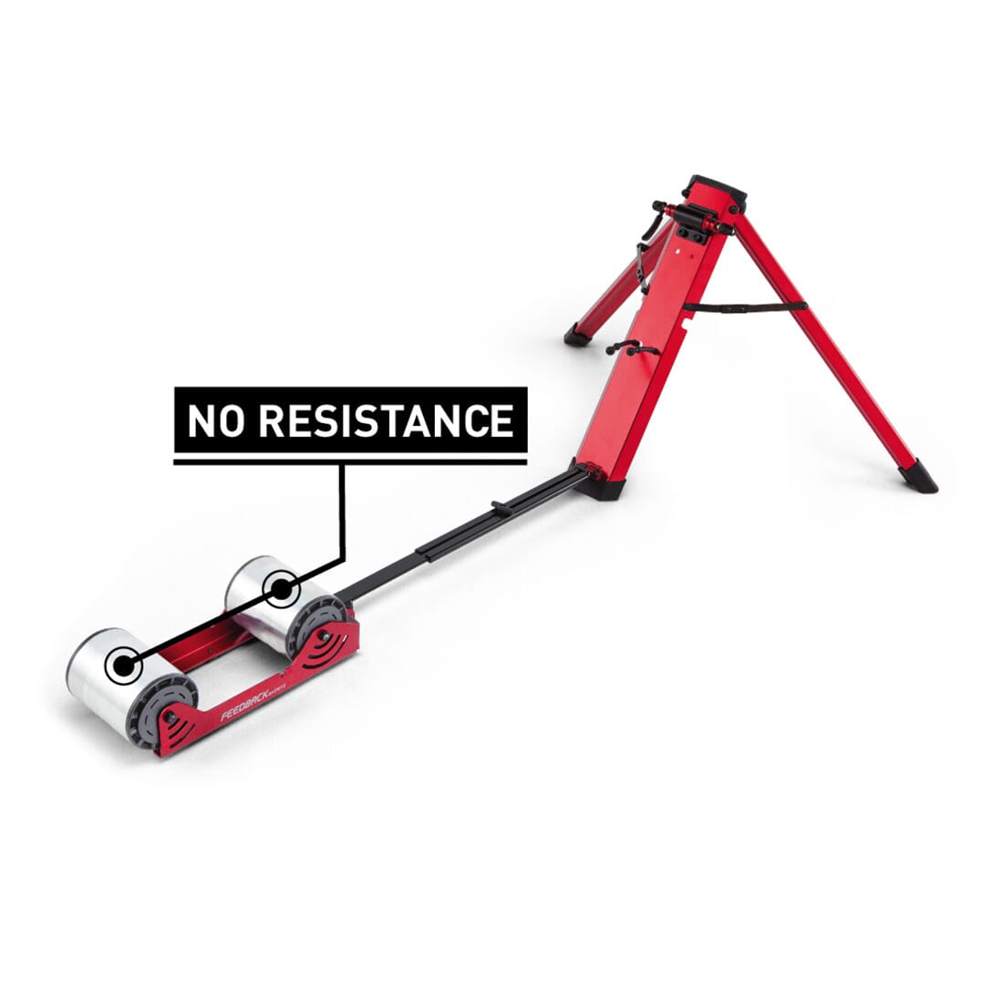 Feedback Sports Omnium Zero-Drive Portable Zero Resistance Trainer One Size