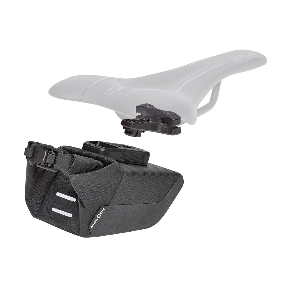 Fidlock Pinclip Saddle Bag S + Saddle Base Black / 0.4L