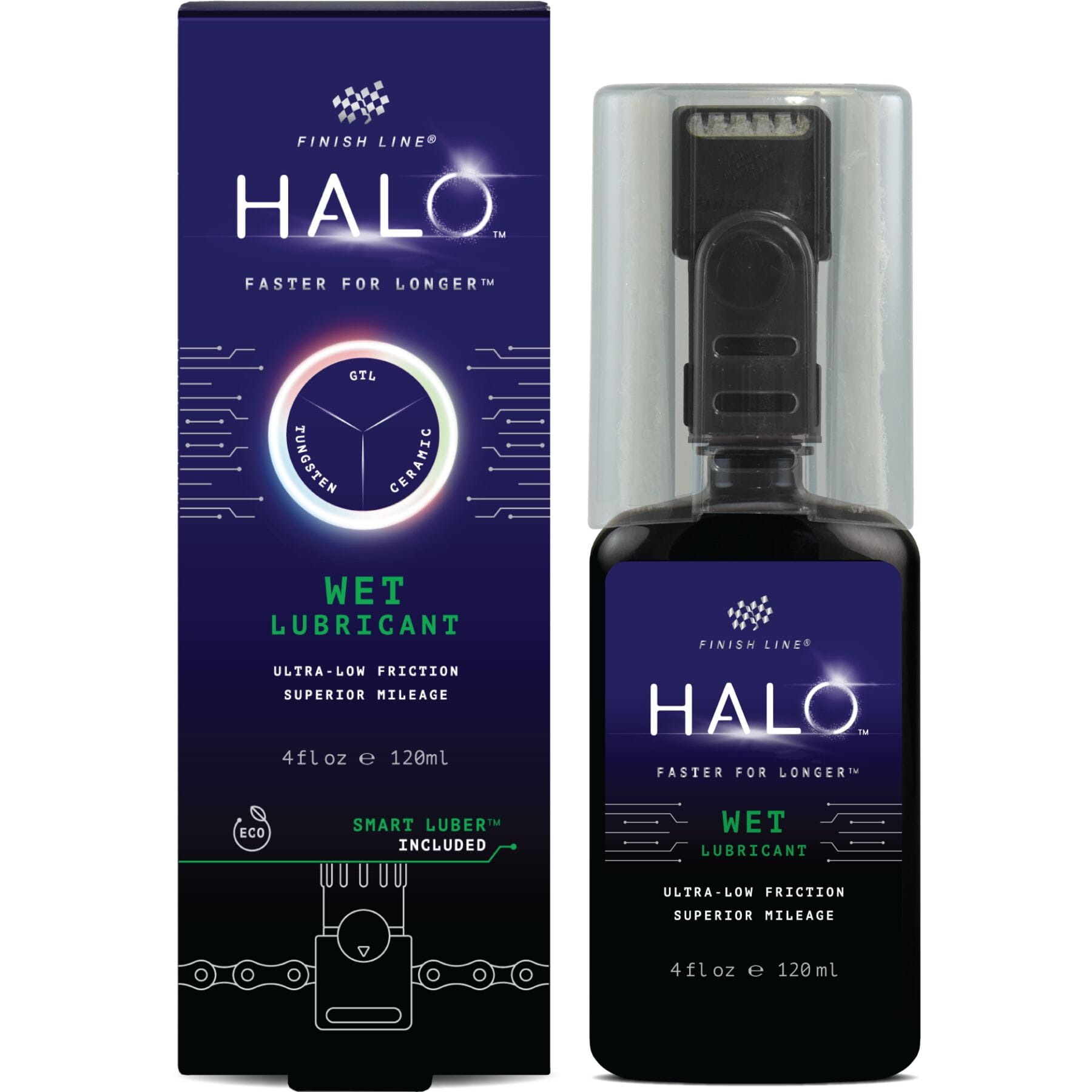 Finish Line HALO Wet Chain Lube 120ml