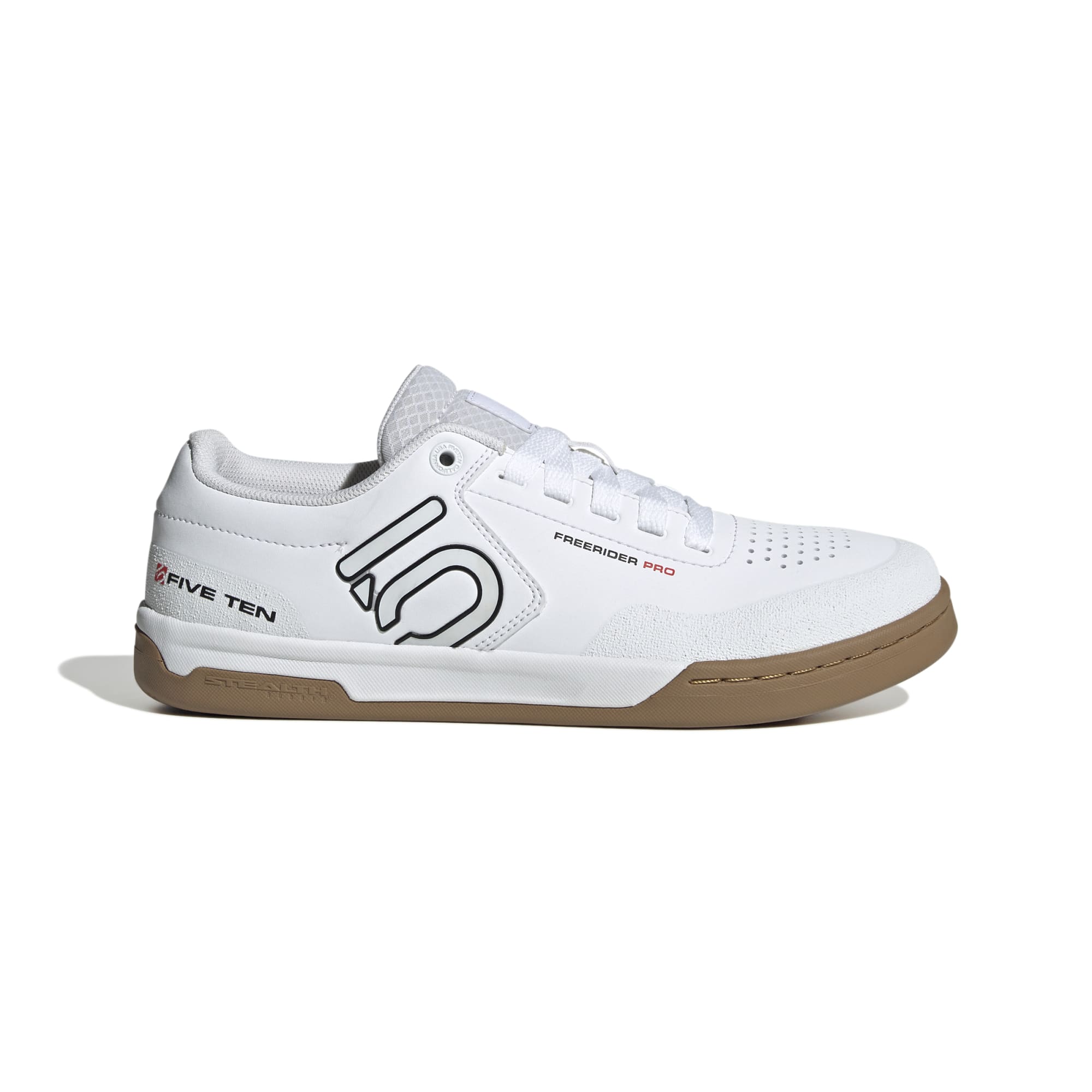 Five Ten Freerider Pro Mountain Bike Shoes Cloud White / Core Black / Red / UK 5.5 / EU 38.5