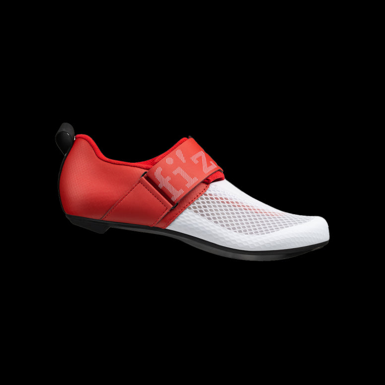 Fizik Transiro Hydra Tri Shoes White/Red / 48