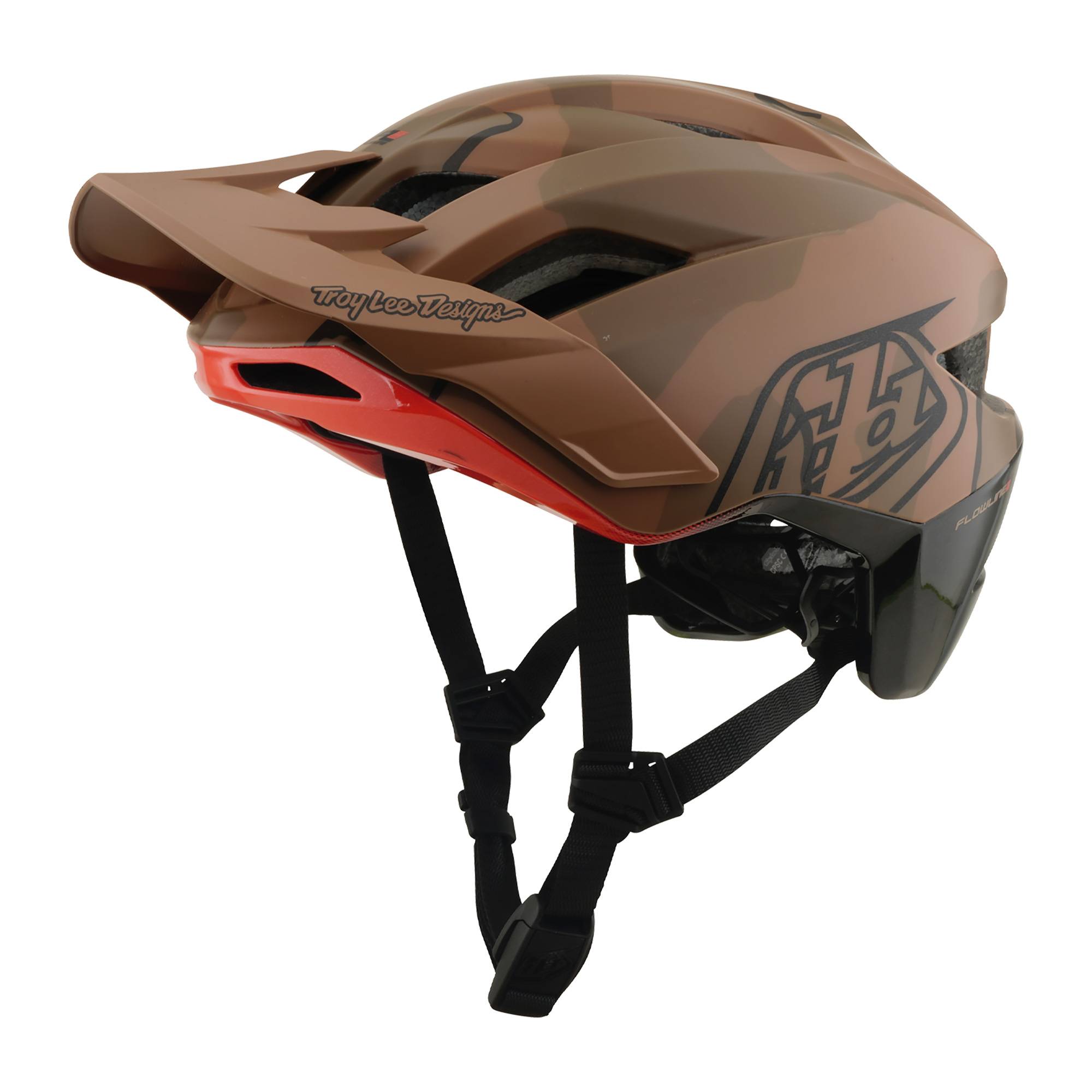 Flowline SE MIPS Helmet Badge - Sienna Camo / XS/S