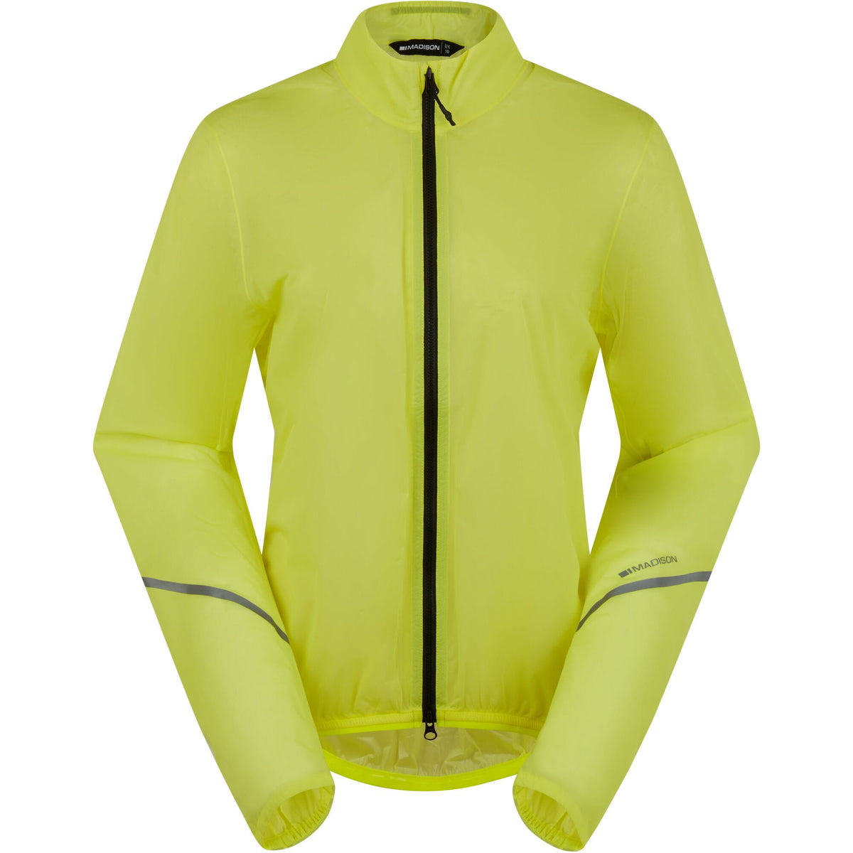 Flux 2L Women's Ultra Packable Waterproof Jacket Hi-Viz Yellow / Size 8