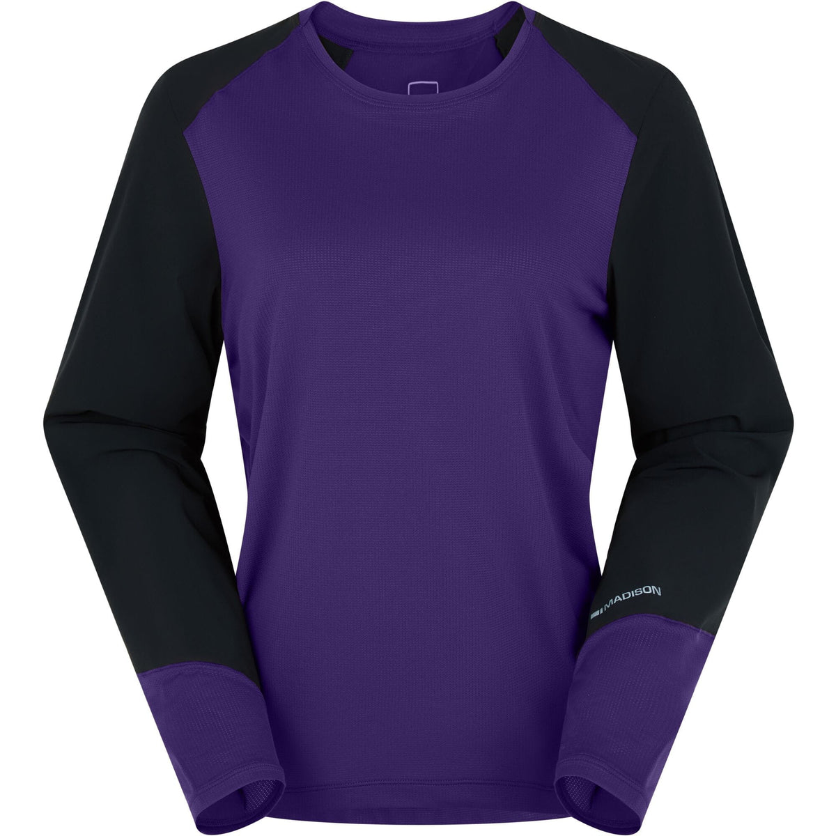 Flux Women's Long Sleeve Trail Jersey Plasma Purple/Black / Size 6