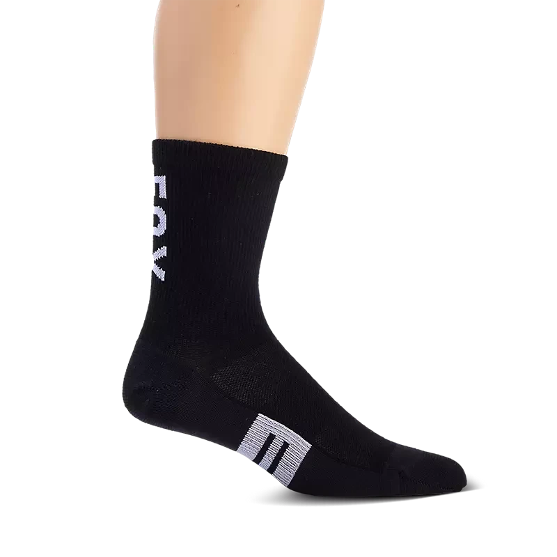 Fox 6" Flexair Merino Socks Black / XS/S